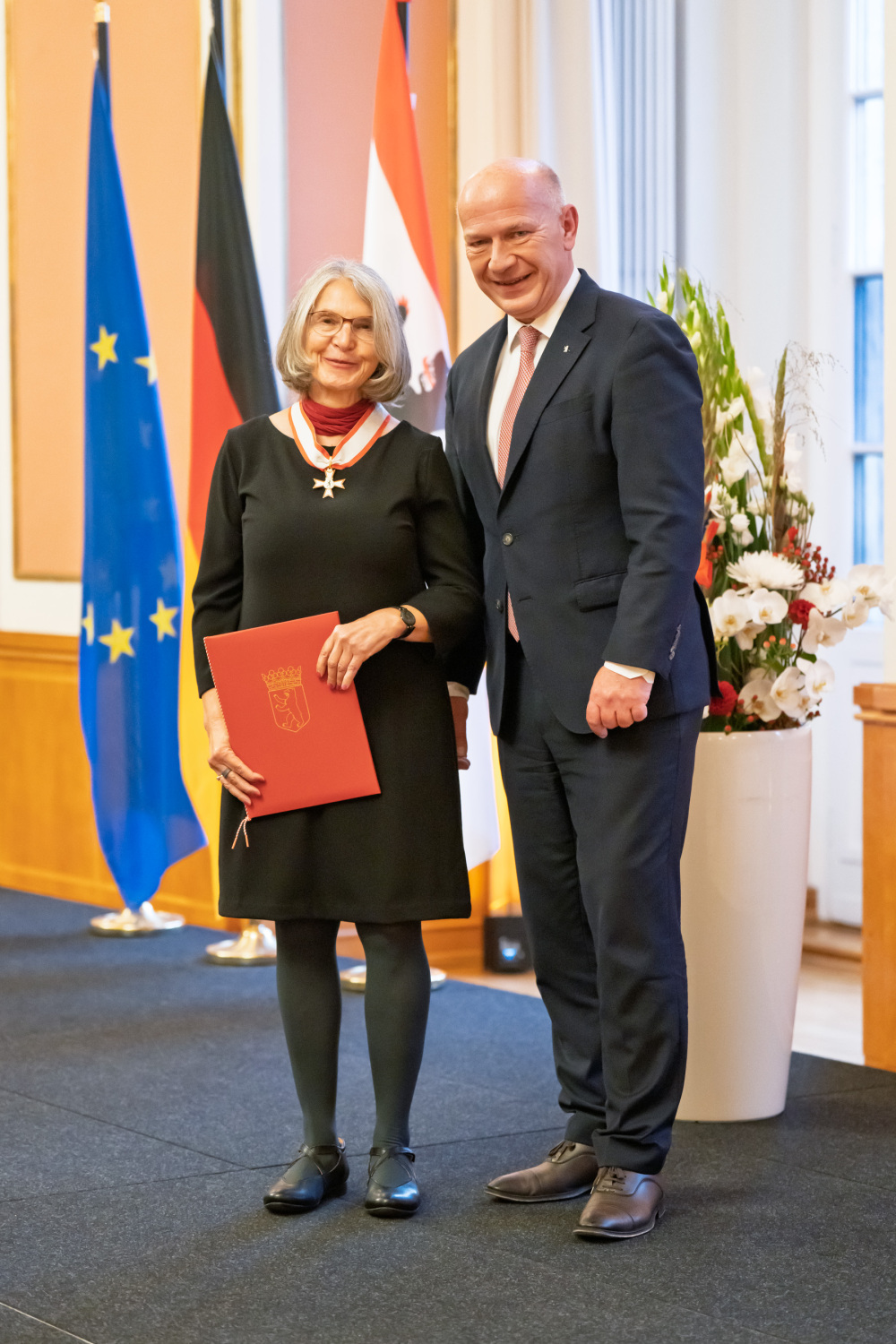 Übergabe Verdienstorden des Landes Berlin am 1.10.2025