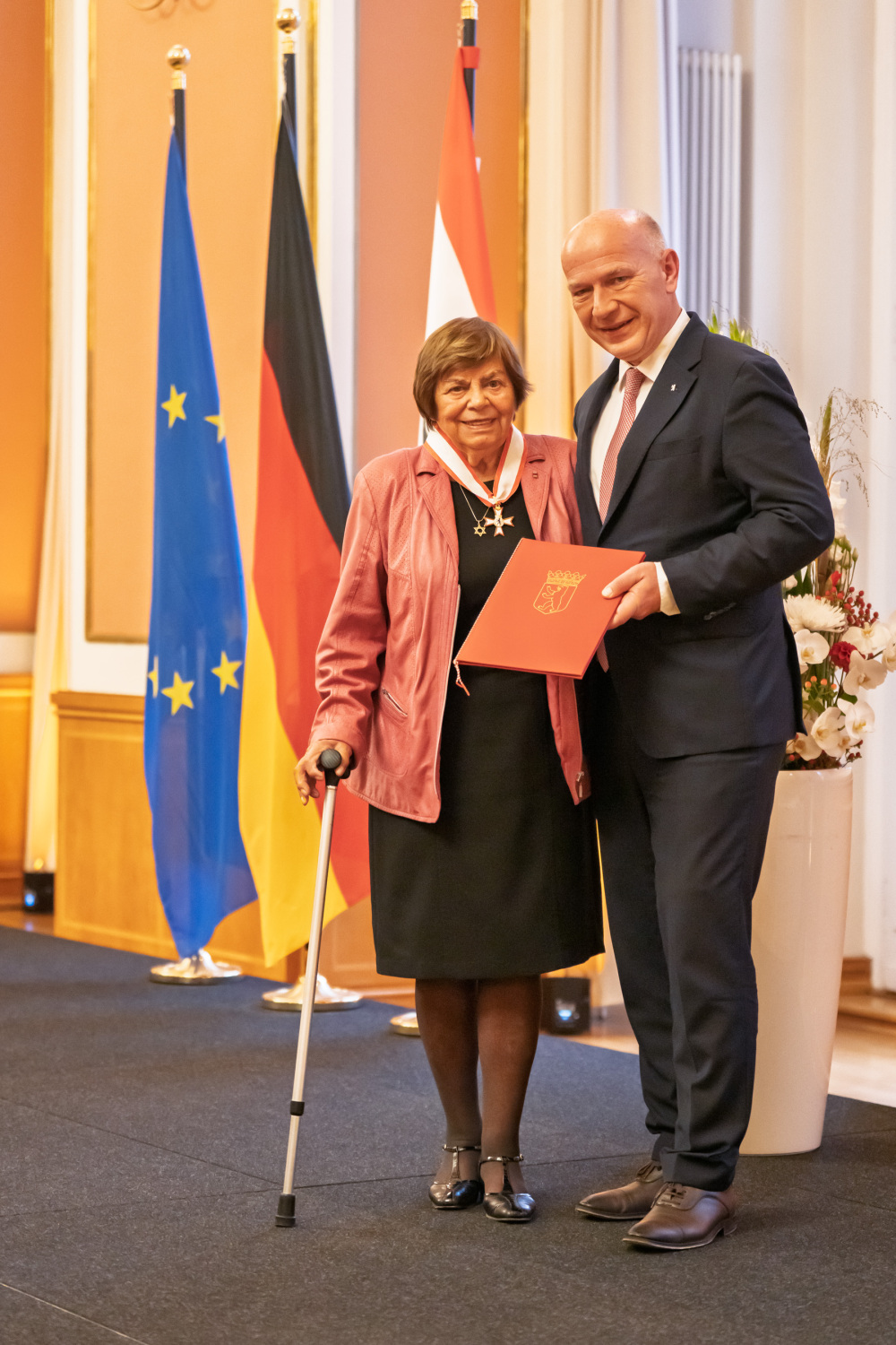Übergabe Verdienstorden des Landes Berlin am 1.10.2025