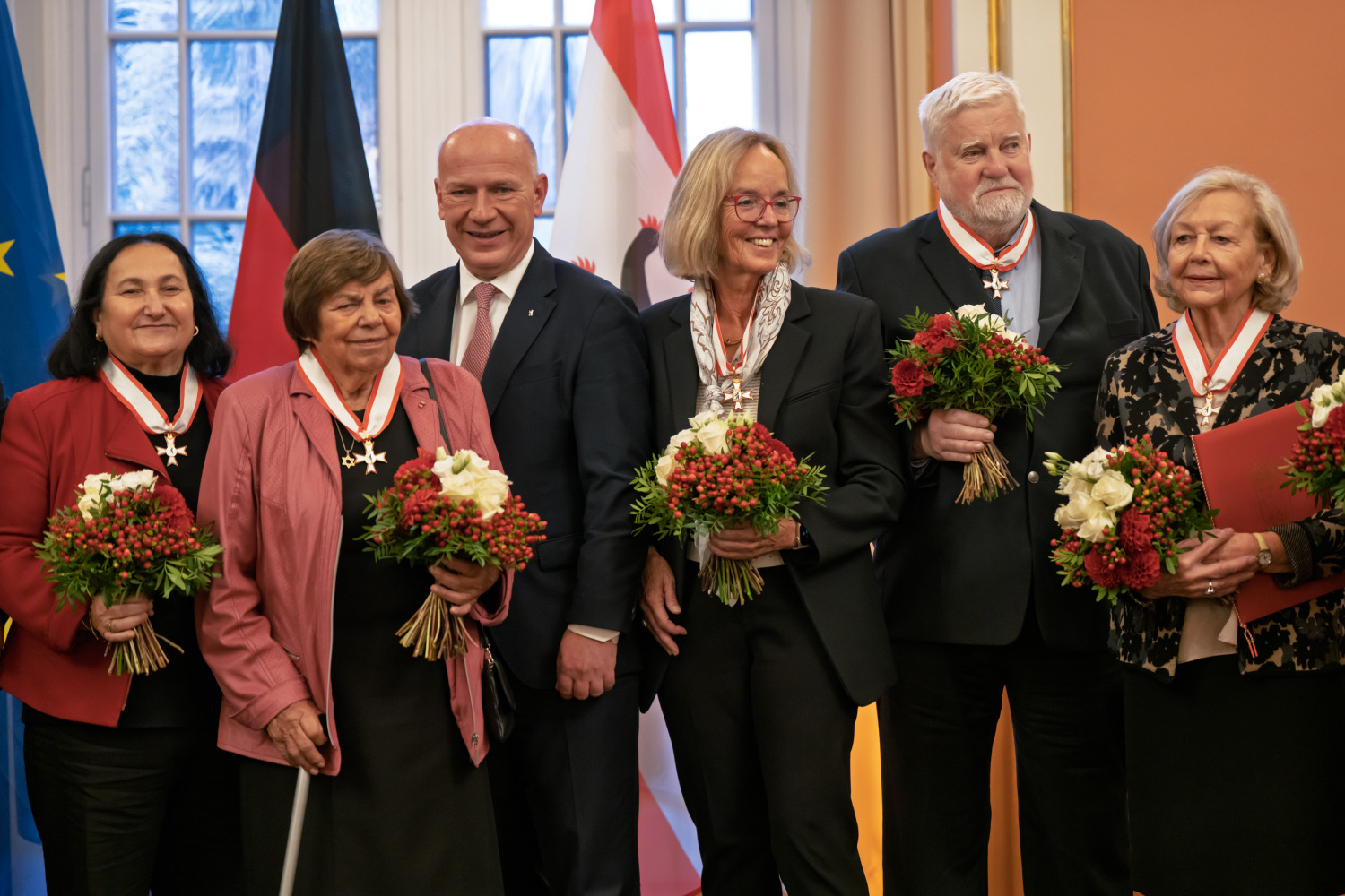 Übergabe Verdienstorden des Landes Berlin am 1.10.2025