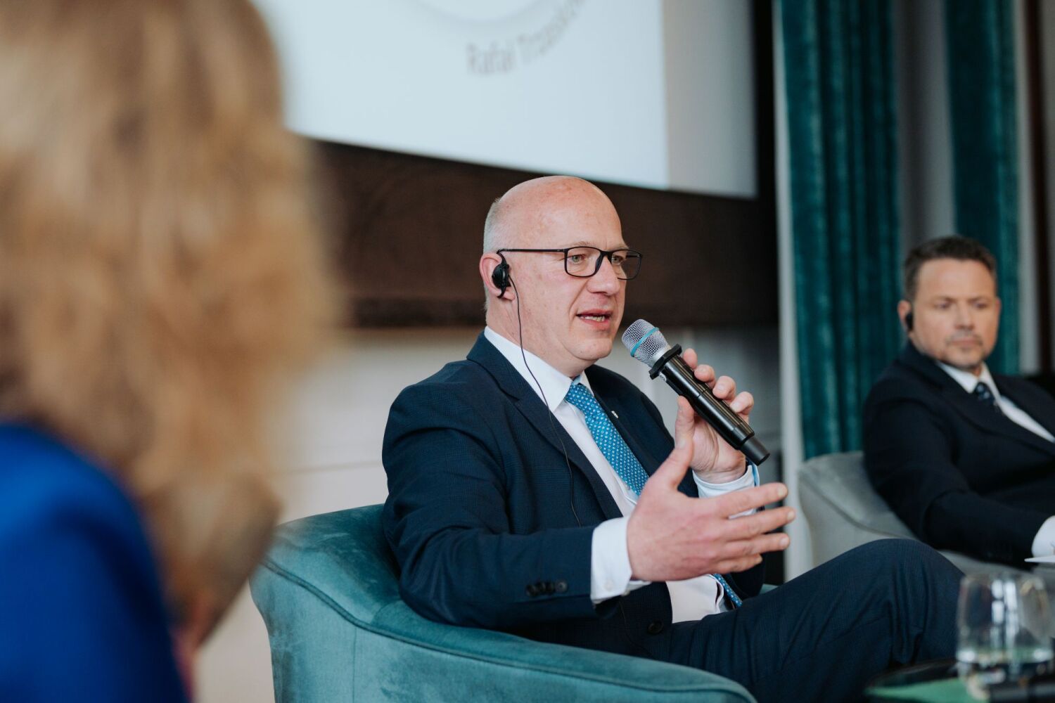 Gespräch an der SGH Wirtschaftsuniversität - 2