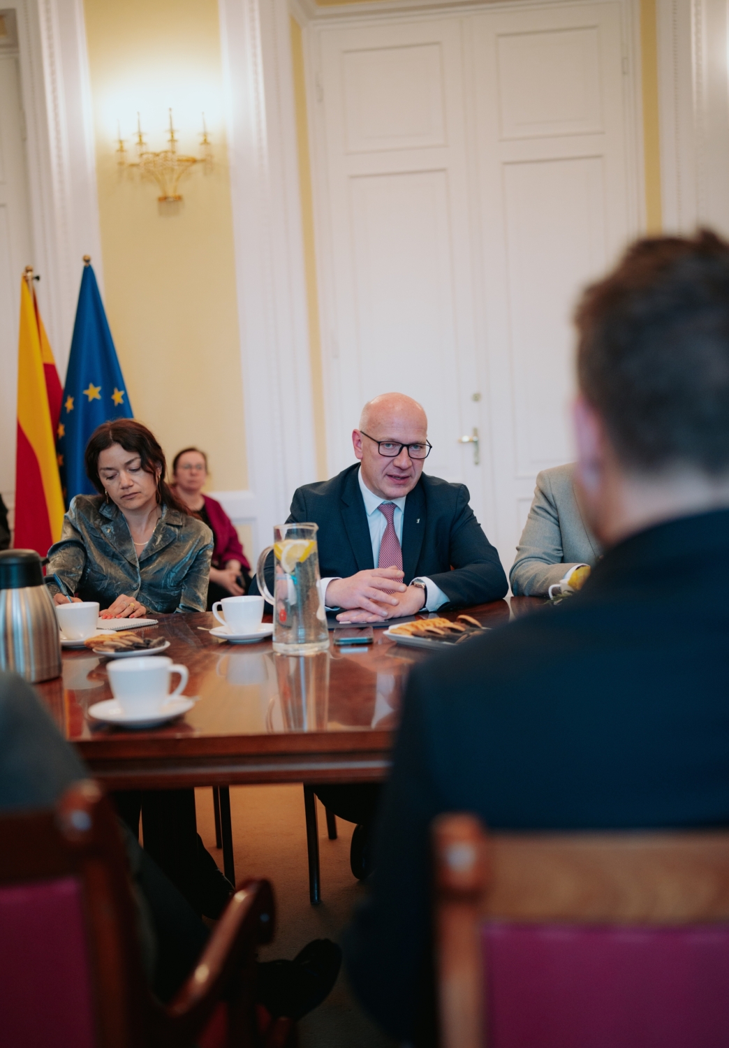 Empfang Kai Wegners beim Warschauer Stadtpräsidenten - 2