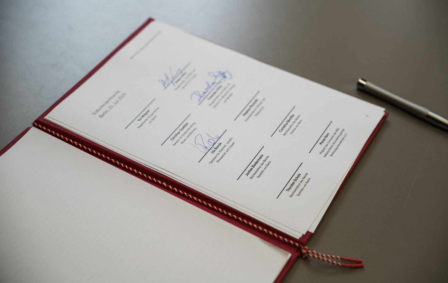 Neue Vereinbarung des Bündnisses für Wohnungsneubau und bezahlbares Wohnen