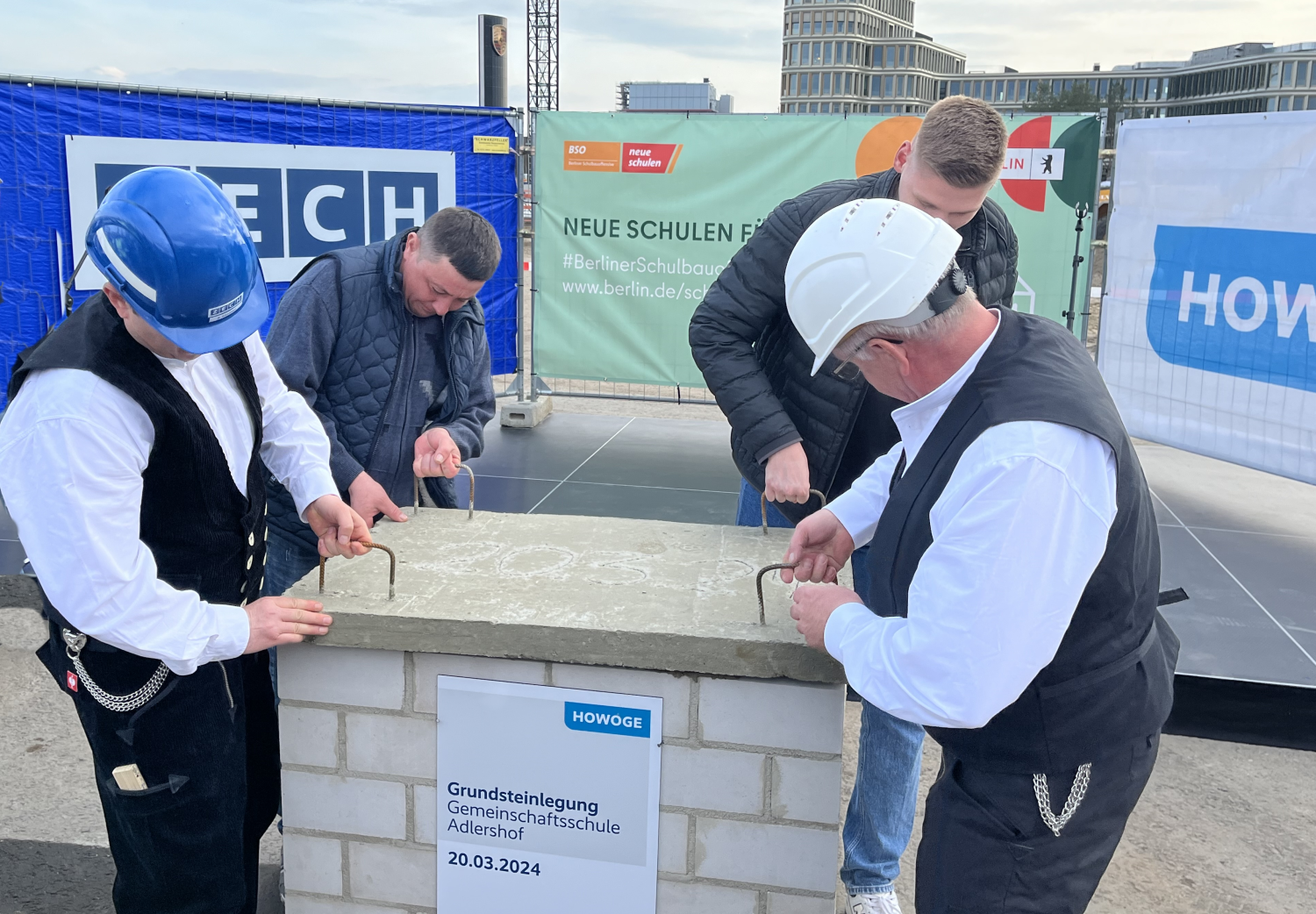 2024 Grundsteinlegung Gemeinschaftsschule Adlershof