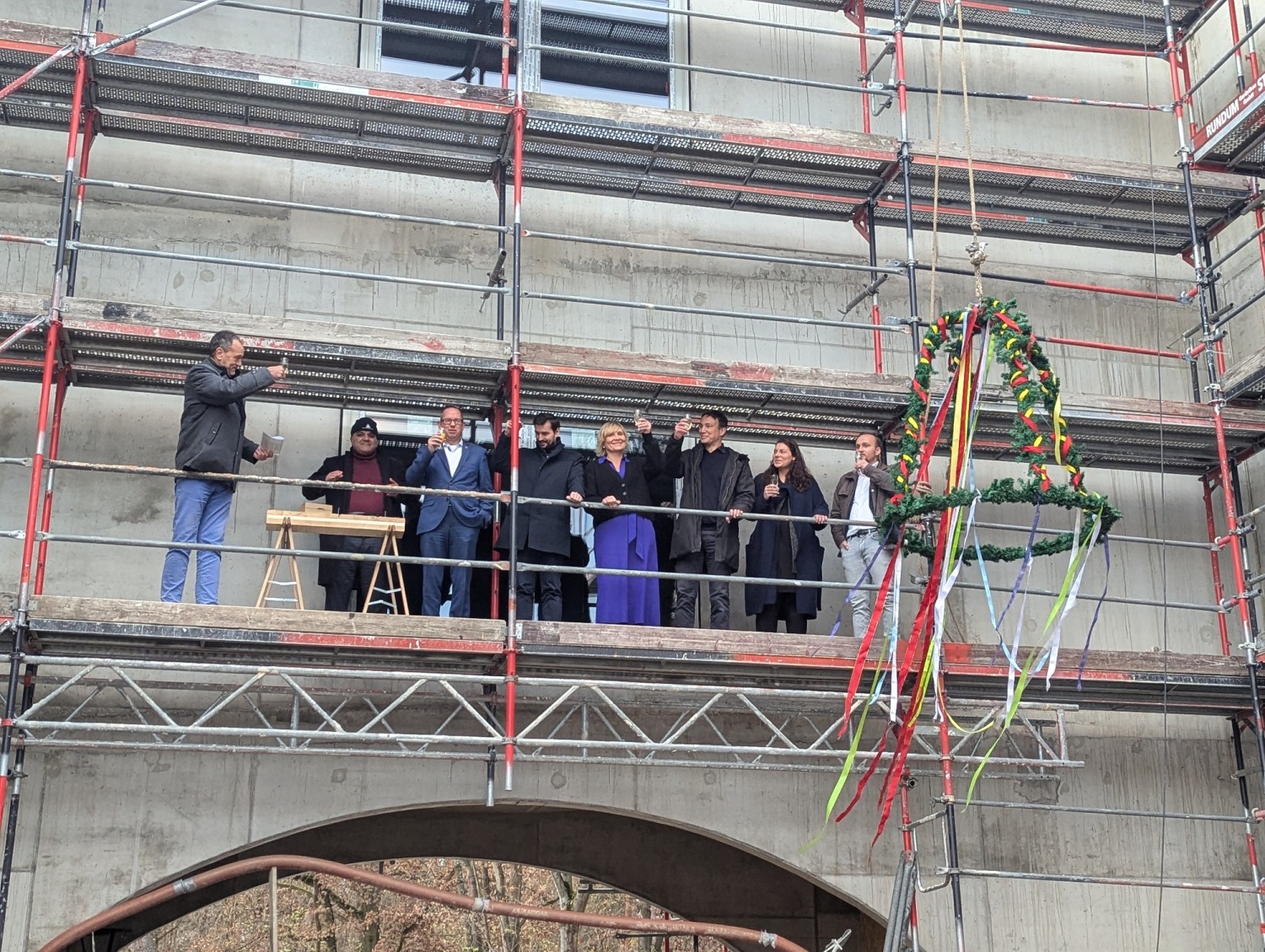 2024 Richtfest Schule an den Püttbergen