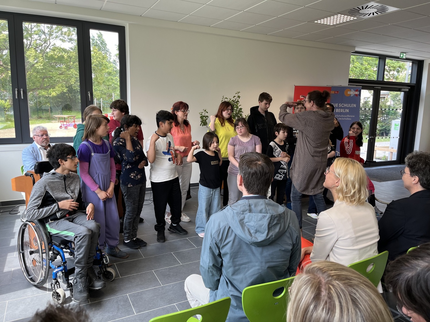 2025 Eröffnung MEB-GE Schule am Gartenfeld Sp