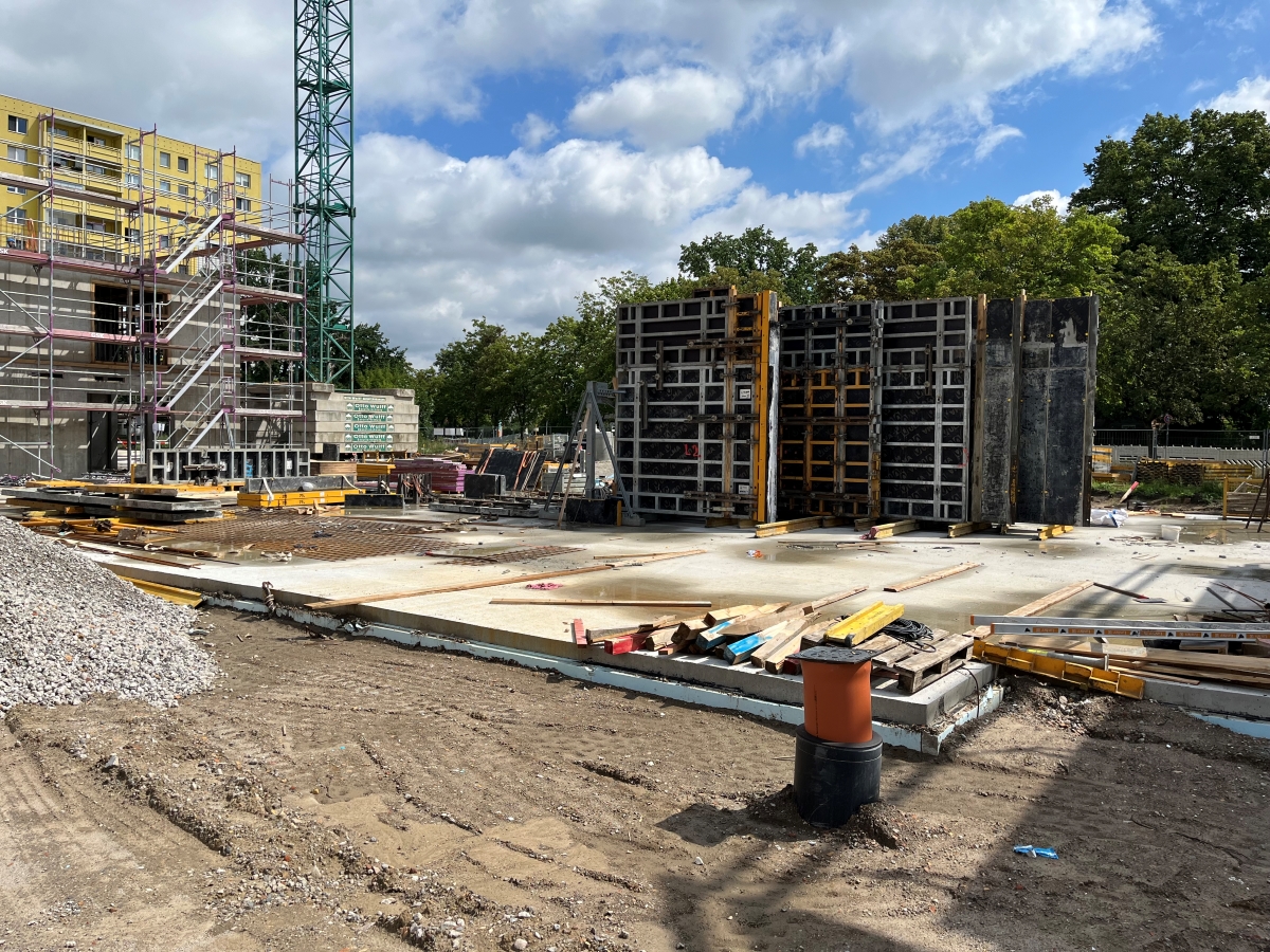 2025 Grundsteinlegung Holzcompartmentschule Bruno-Baum-Straße