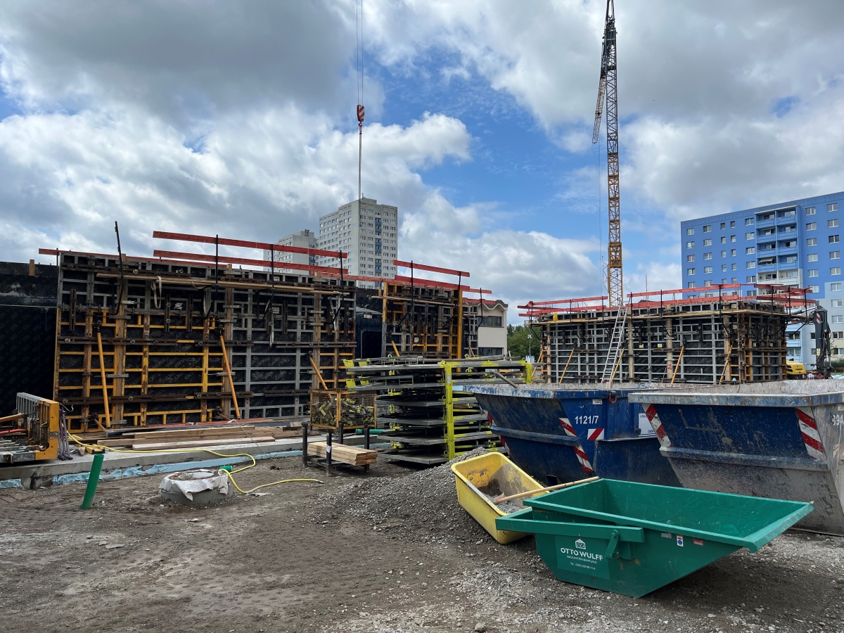 2025 Grundsteinlegung Holzcompartmentschule Bruno-Baum-Straße
