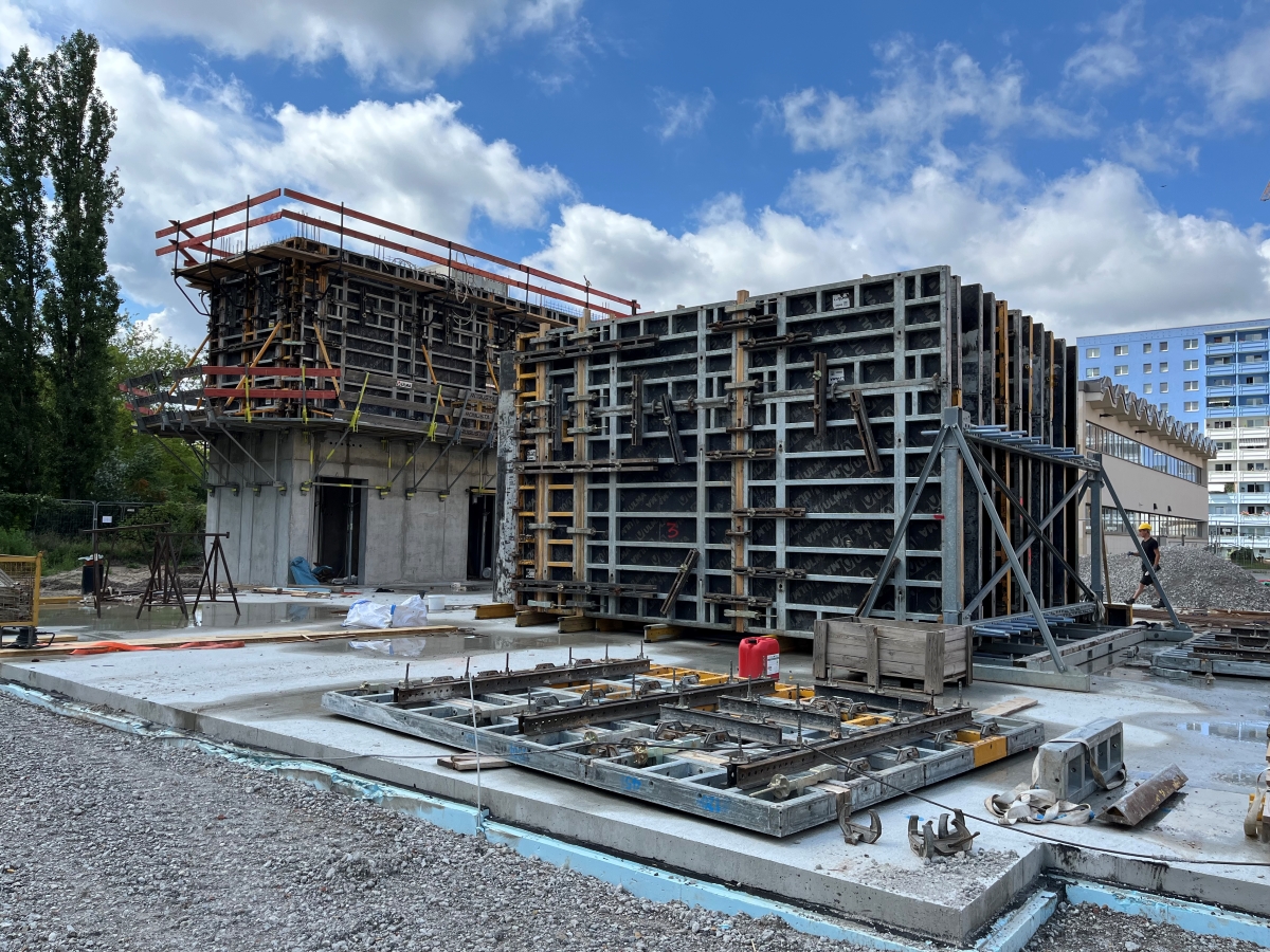 2025 Grundsteinlegung Holzcompartmentschule Bruno-Baum-Straße