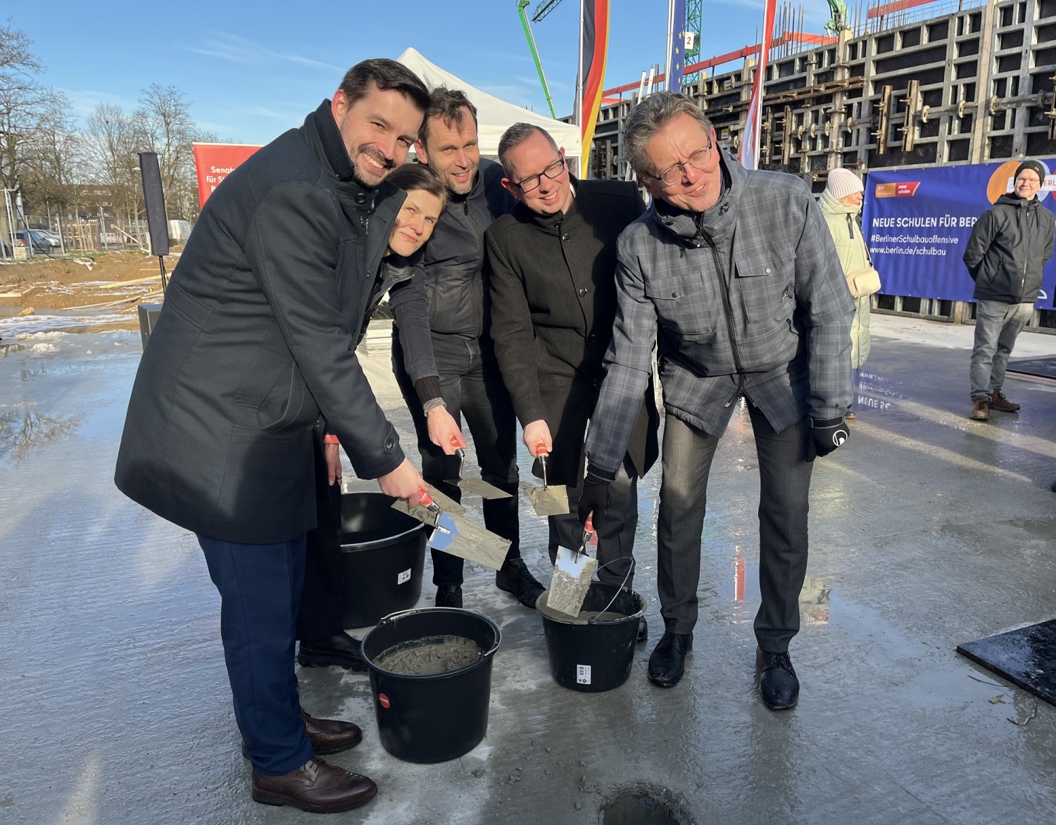 2025 Grundsteinlegung ISS KalkerStraße