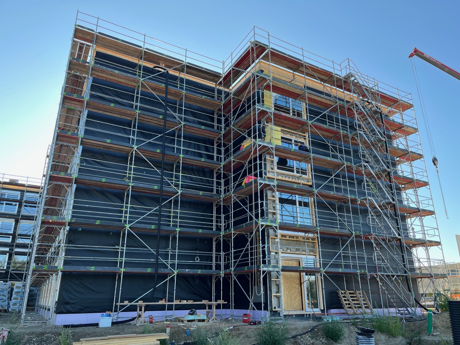 2025 Richtfest Holz-Compartmentschule Römerweg