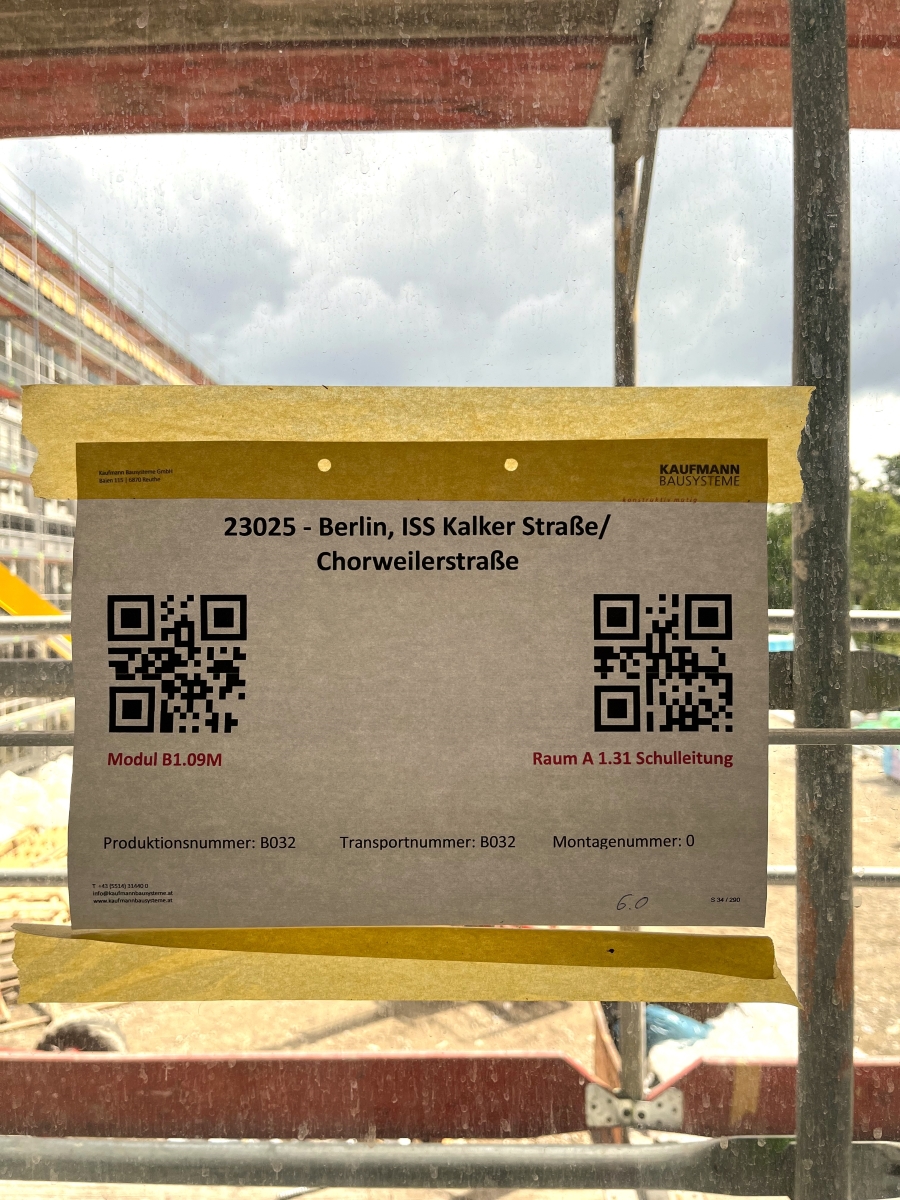 2025 Richtfest Holzcompartmentschule Kalker Straße