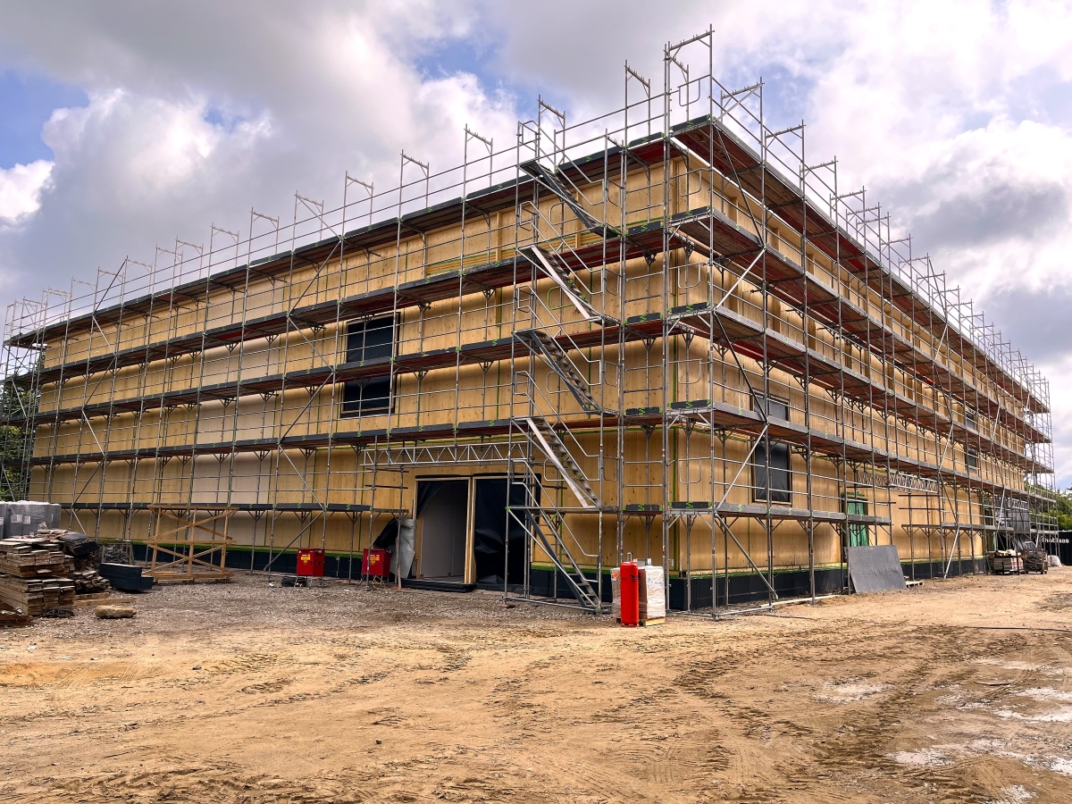 2025 Richtfest Holzcompartmentschule Kalker Straße