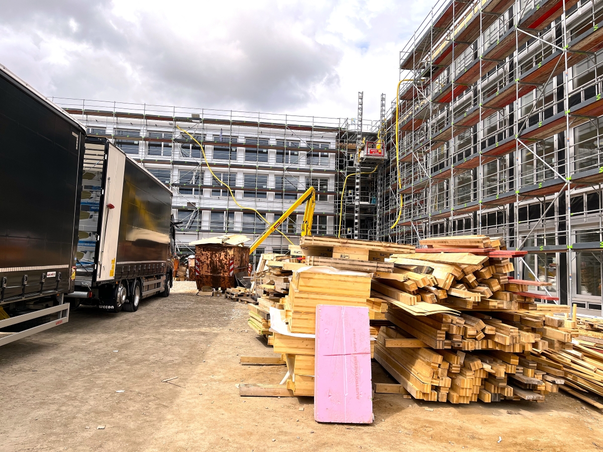 2025 Richtfest Holzcompartmentschule Kalker Straße