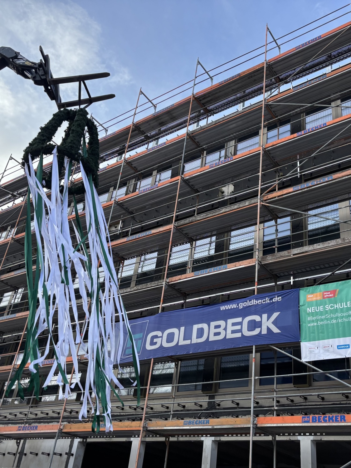 2026 Richtfest Grundschule Hauptstraße