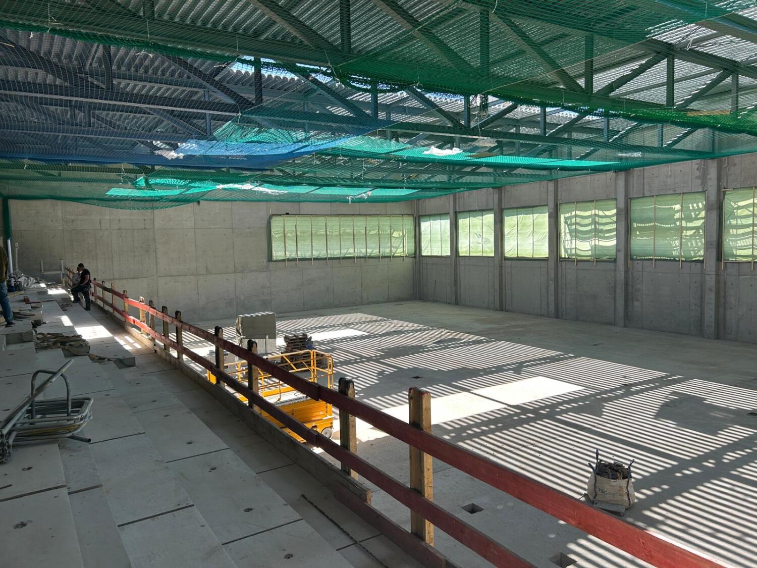 2026 Baustelle Richtfest Sporthalle Gustave-Eiffel-Schule