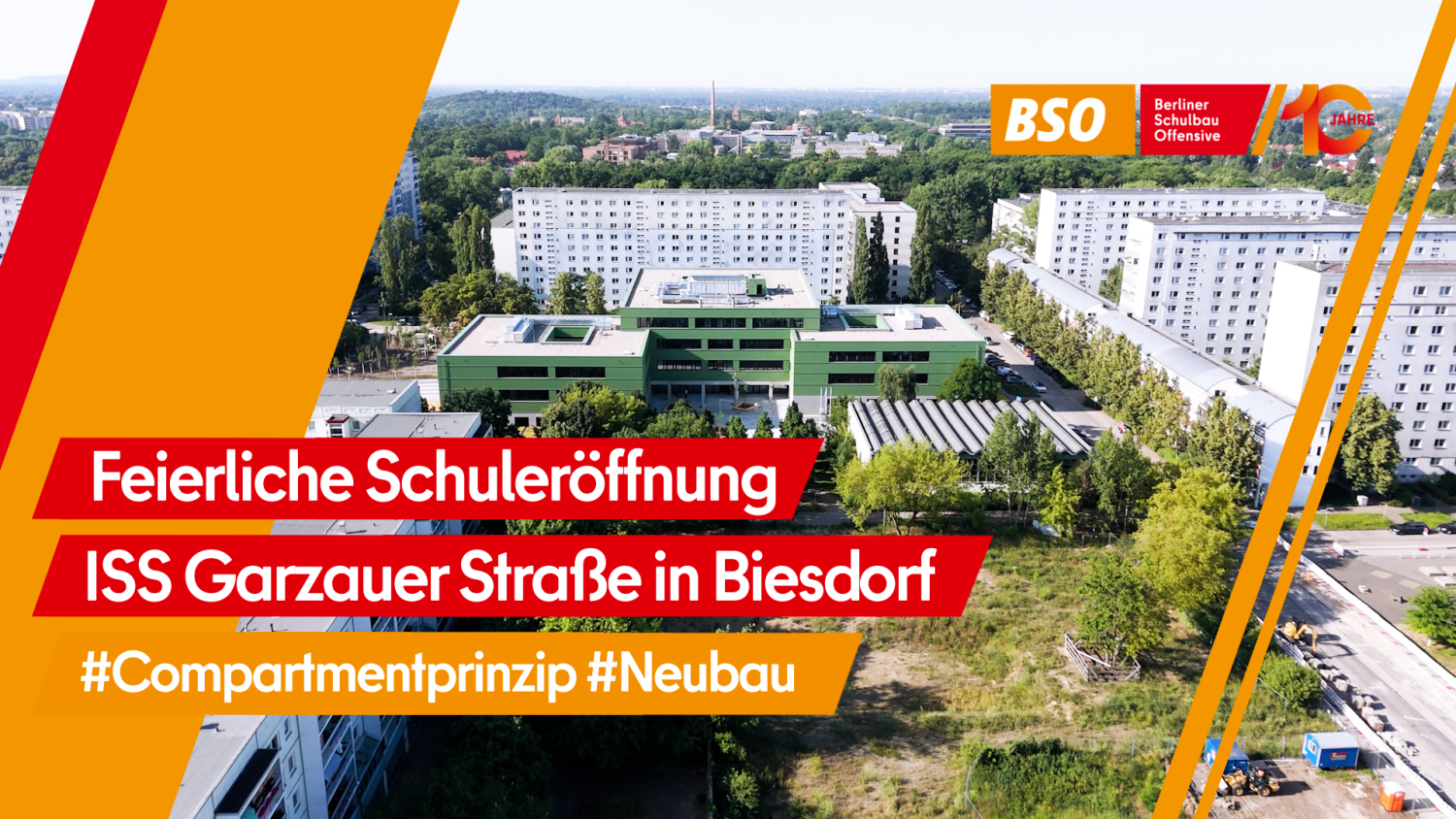Feierliche Schuleröffnung der ISS Garzauer Straße in Biesdorf - Thumbnail