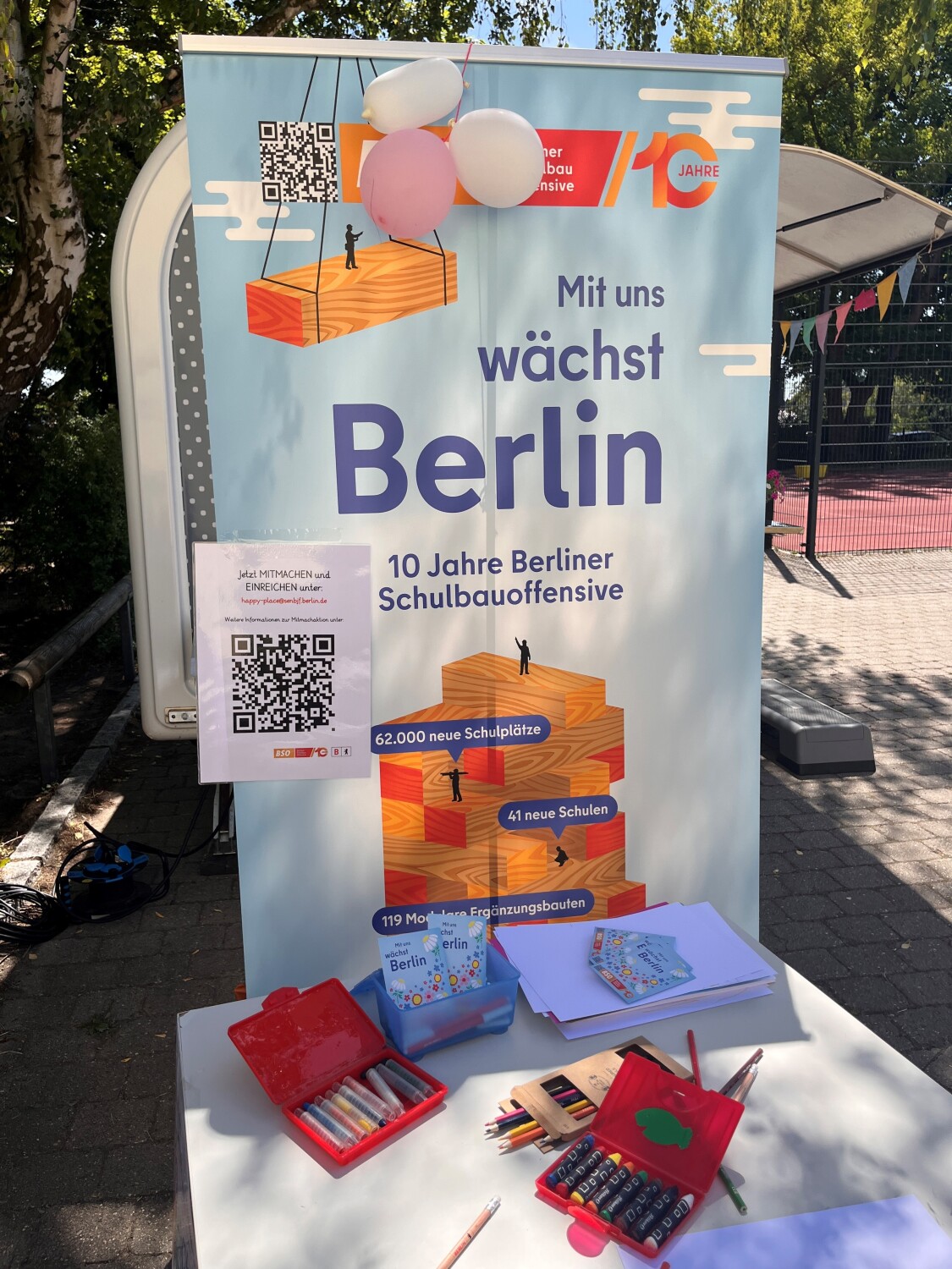 Roll-up: Berliner Schulbauoffensive