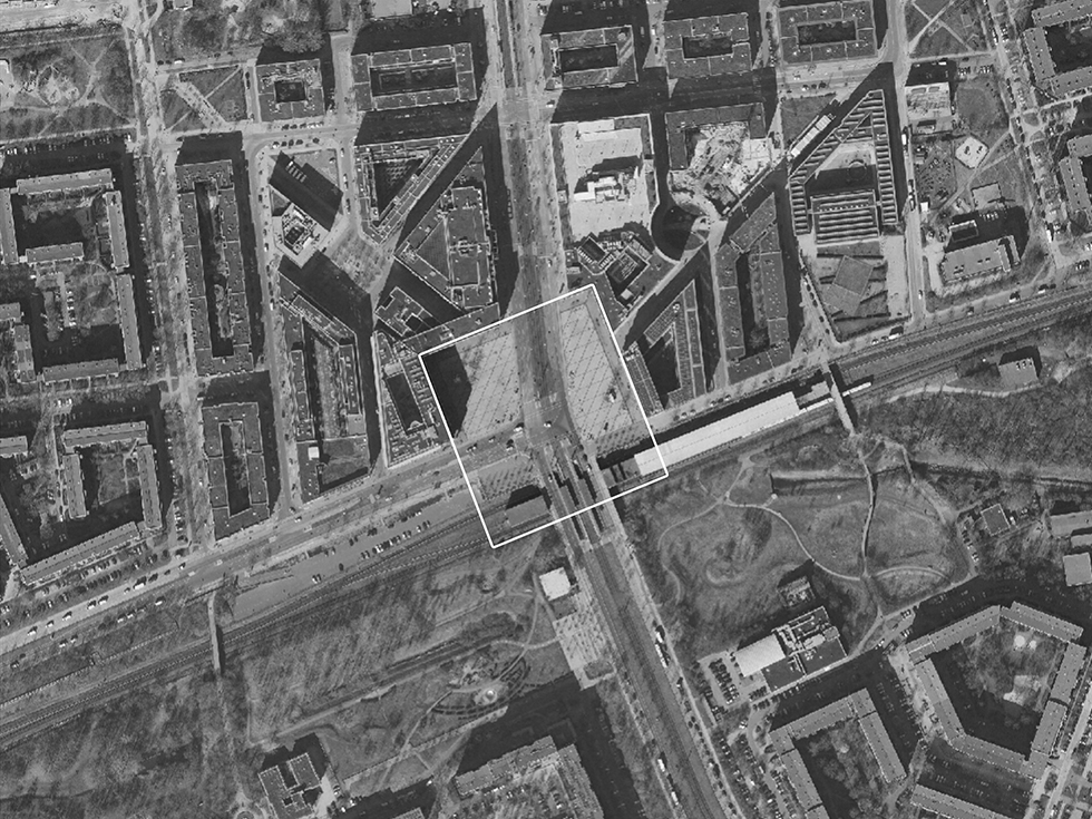 Luftbild Alice-Salomon-Platz, Berlin Marzahn-Hellersdorf