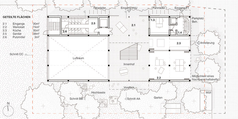 1. Preis Grundriss EG