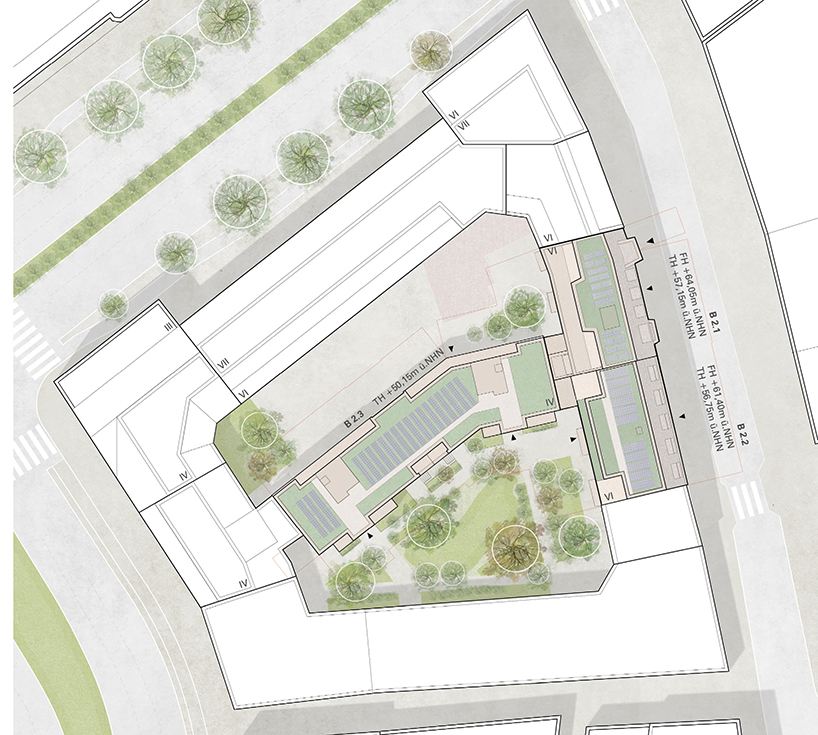 Los 2 1. Preis Duplex Lageplan