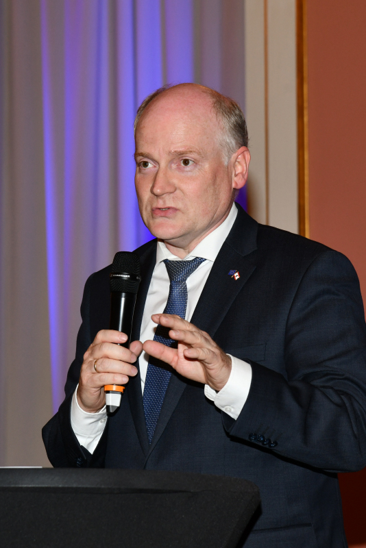 Der Europastaatssekretär Gerry Woop