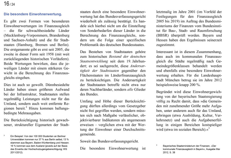 Länderfinanzausgleich Präsentation