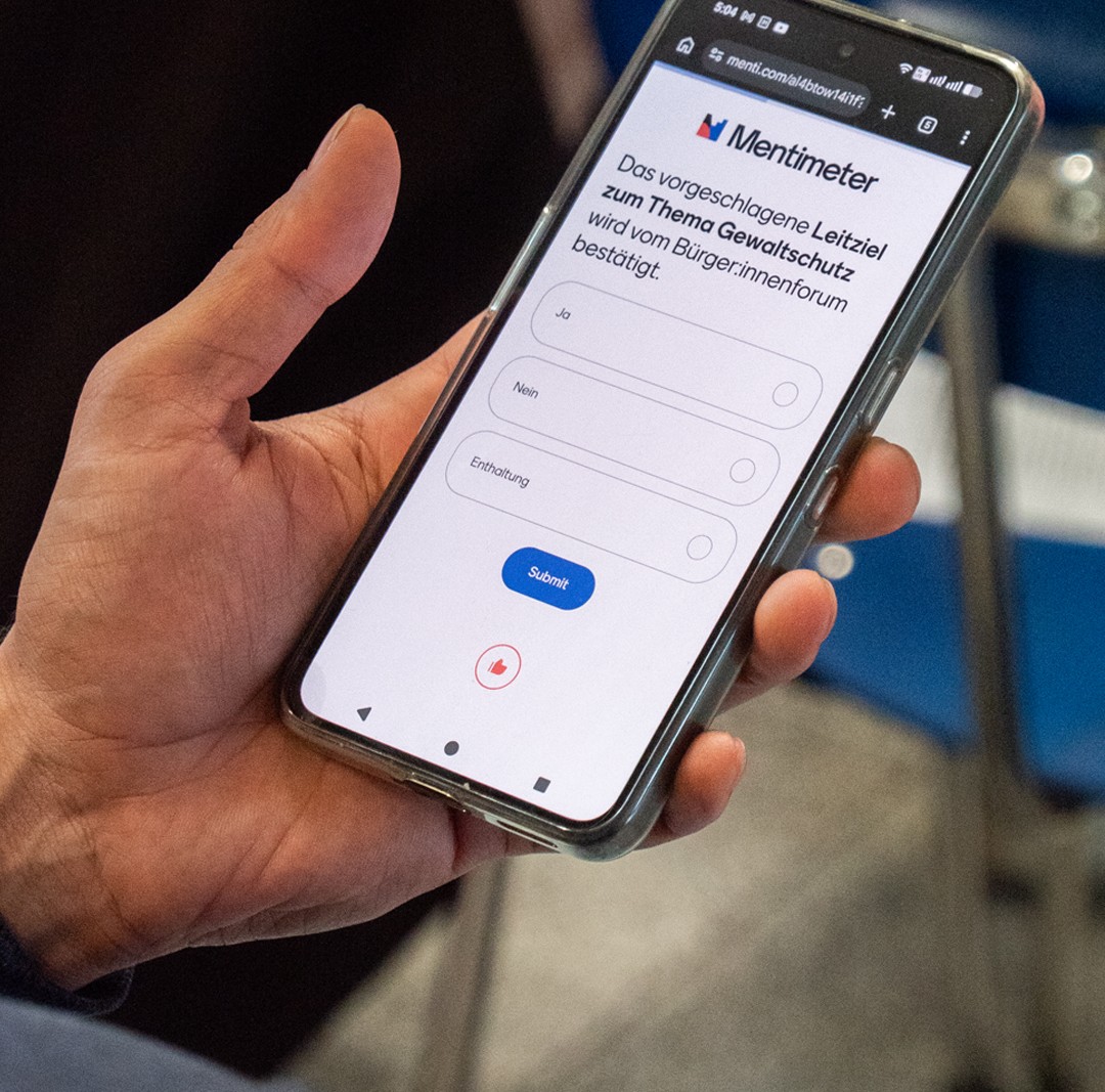 Live-Abstimmung am Handy