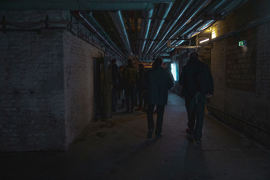 Führung über das Gelände