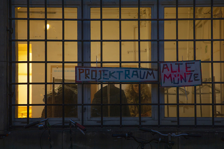 Führung über das Gelände