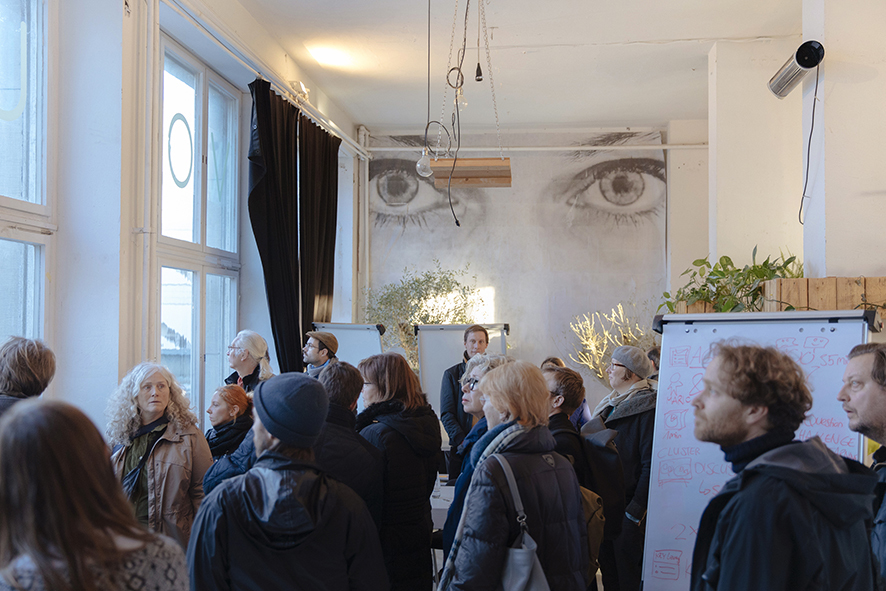 Führung über das Gelände