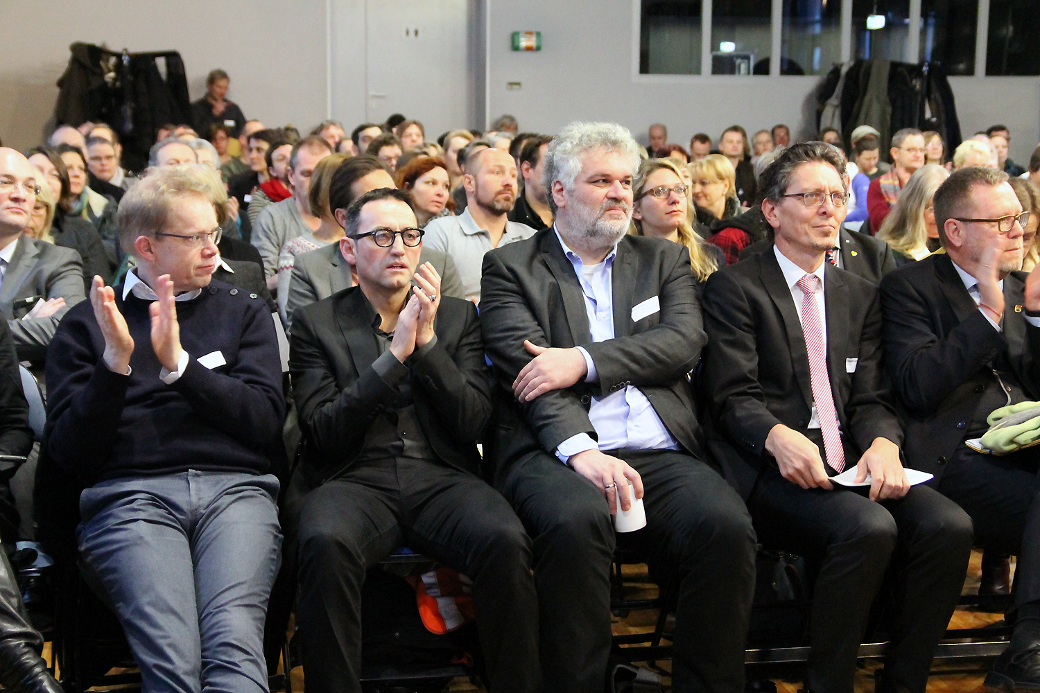 Blick ins Publikum der 1. Berliner Strategiekonferenz zur Wohnungslosenhilfe am 10. Januar 2018