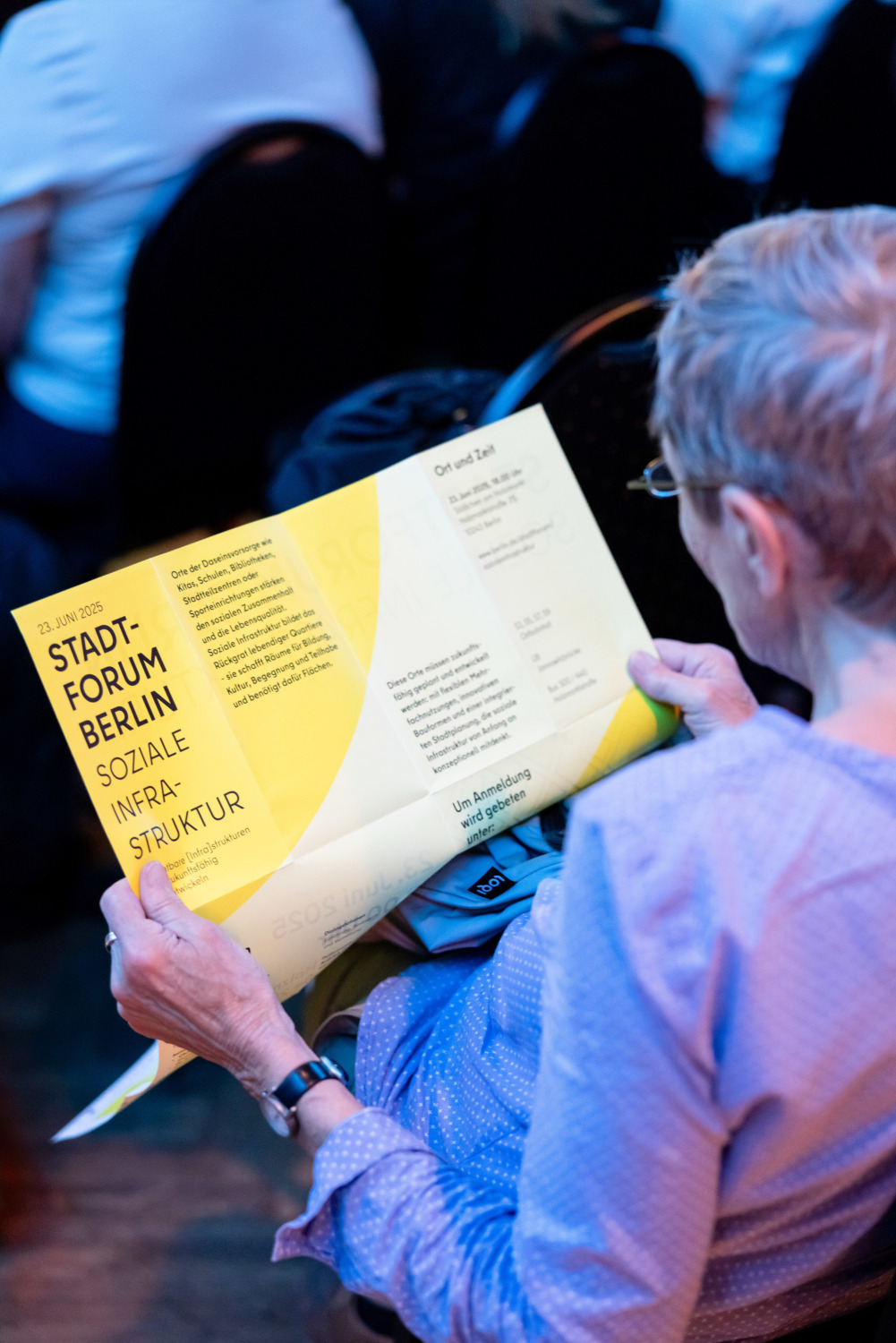Plakat zum Stadtforum Soziale Infrastruktur 2025