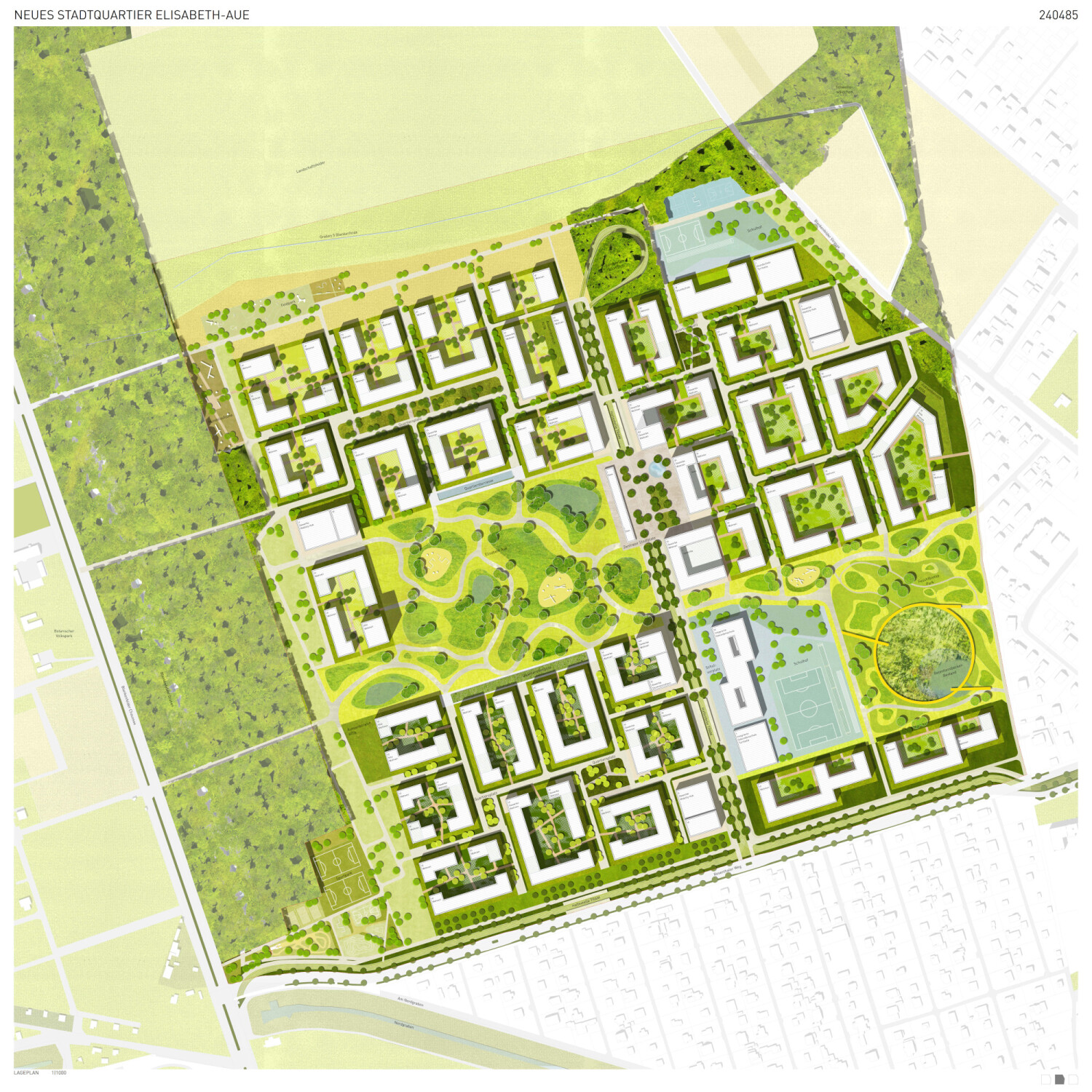 Ortner & Ortner Baukunst Gesellschaft von Architekten mbH, capattistaubach urbane Landschaften Landschaftsarchitekt und Architekten PartGmbH