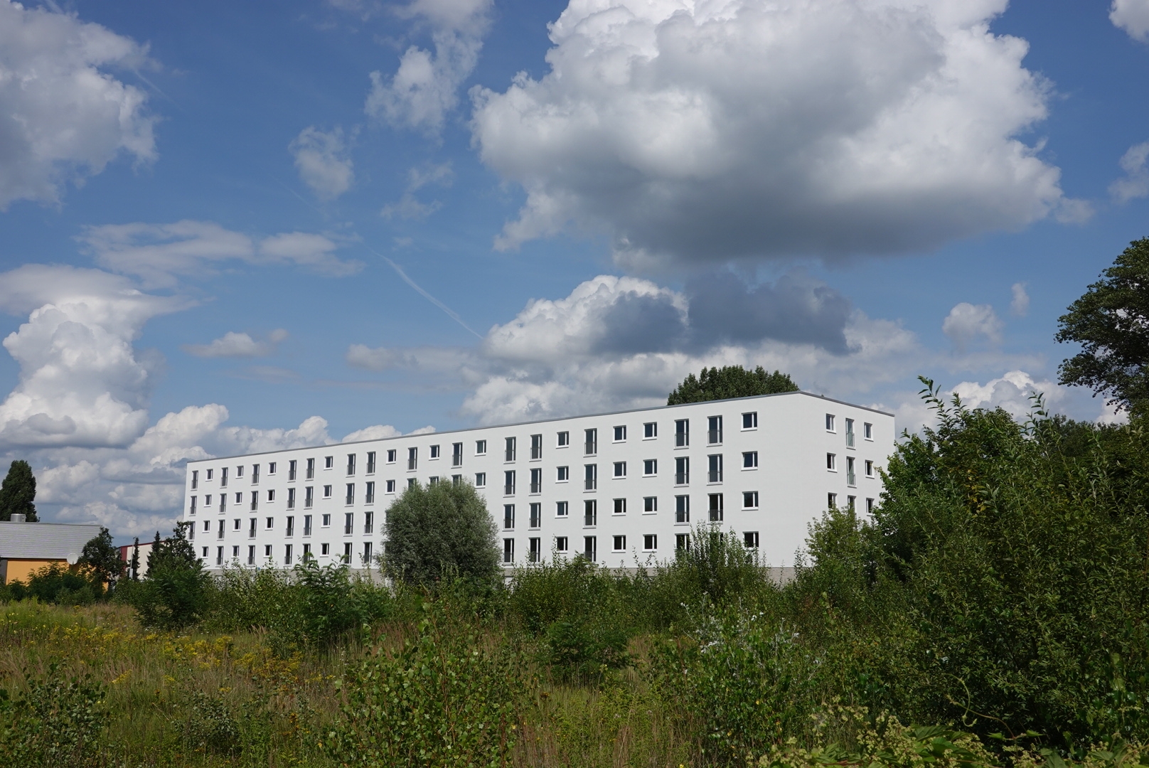 Modulare Unterkunft für Flüchtlinge