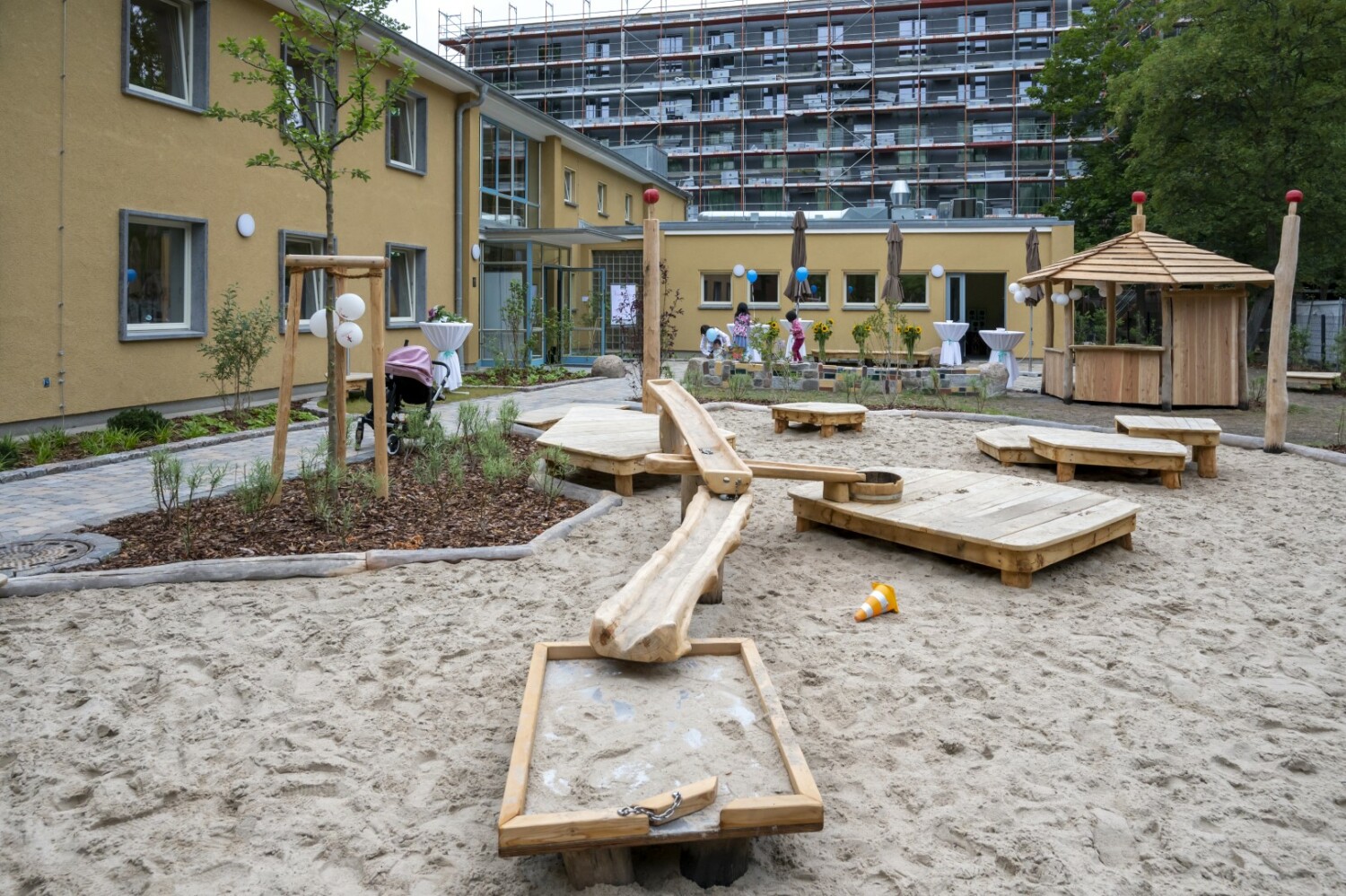 Kita „Trauminsel“ mit Außenbereich im Fördergebiet Luisenstadt Mitte