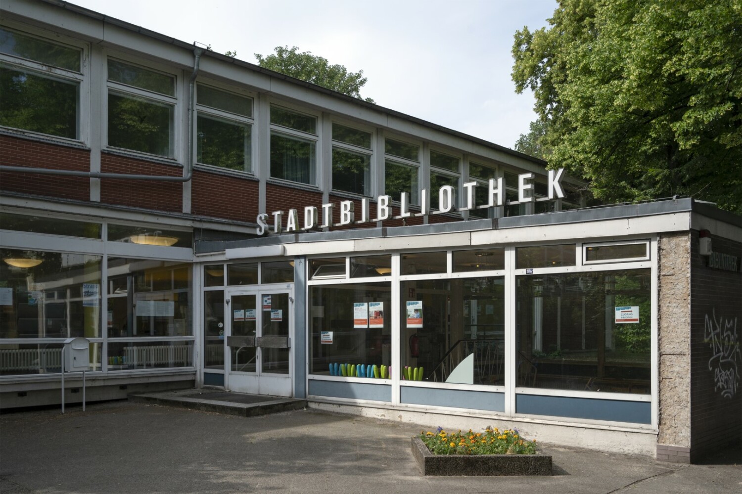 Bibliothek am Schäfersee im Fördergebiet Residenzstraße