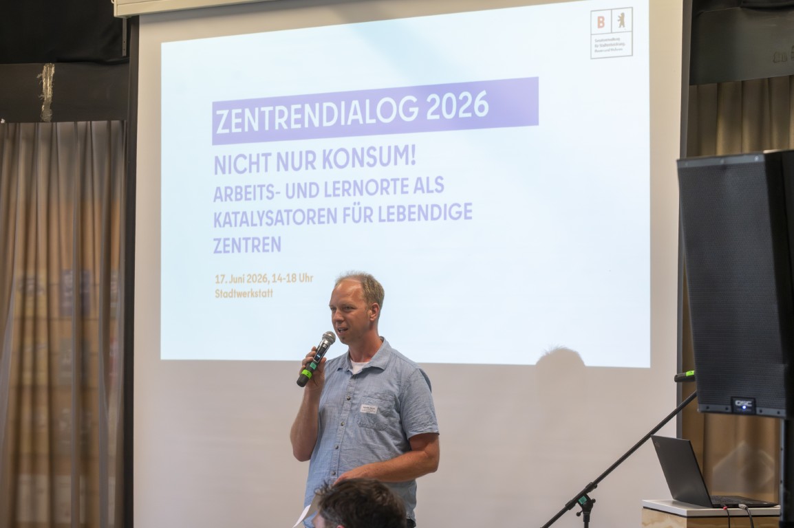 Zentrendialog 2026, Sebastian Mönch bei der Begrüßung