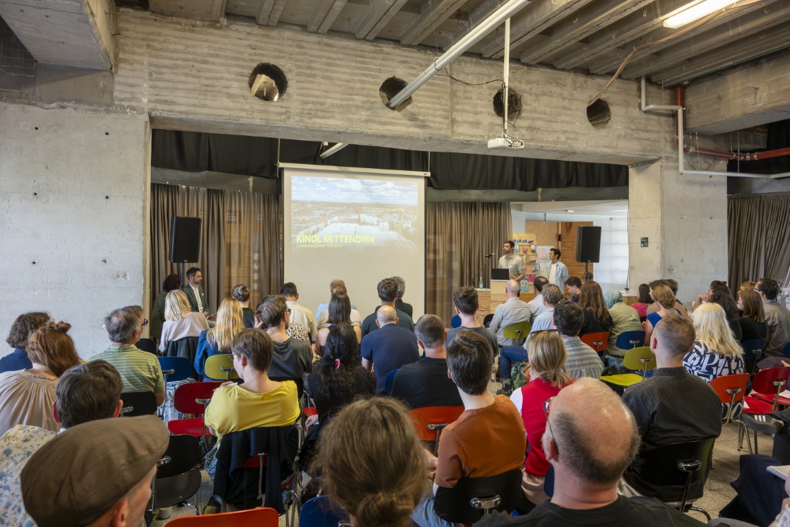 Vortrag Kindl mittendrin und die Karl-Marx-Straße/Sonnenallee, Sebastian Naumann, BSG Uhcholl Simon Lee, Vollgut eG