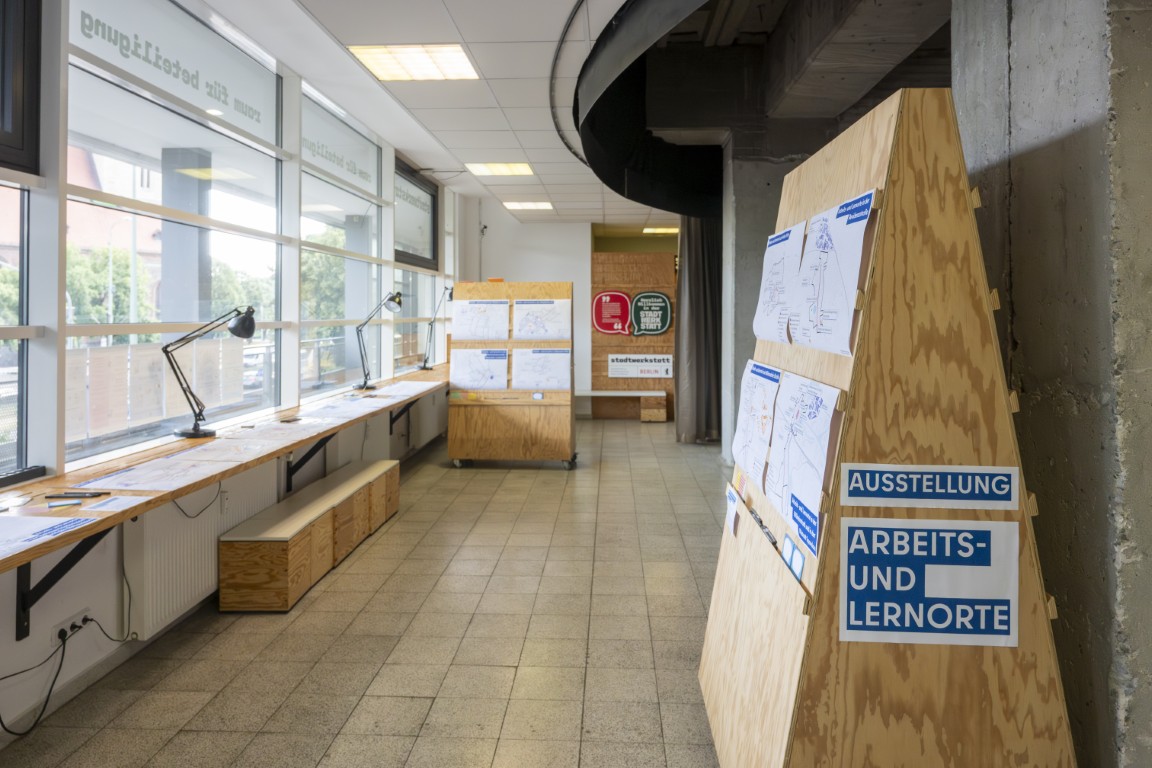 Zentrendialog 2026, Mini-Ausstellung zu Arbeits- und Lernorten in den Lebendigen Zentren