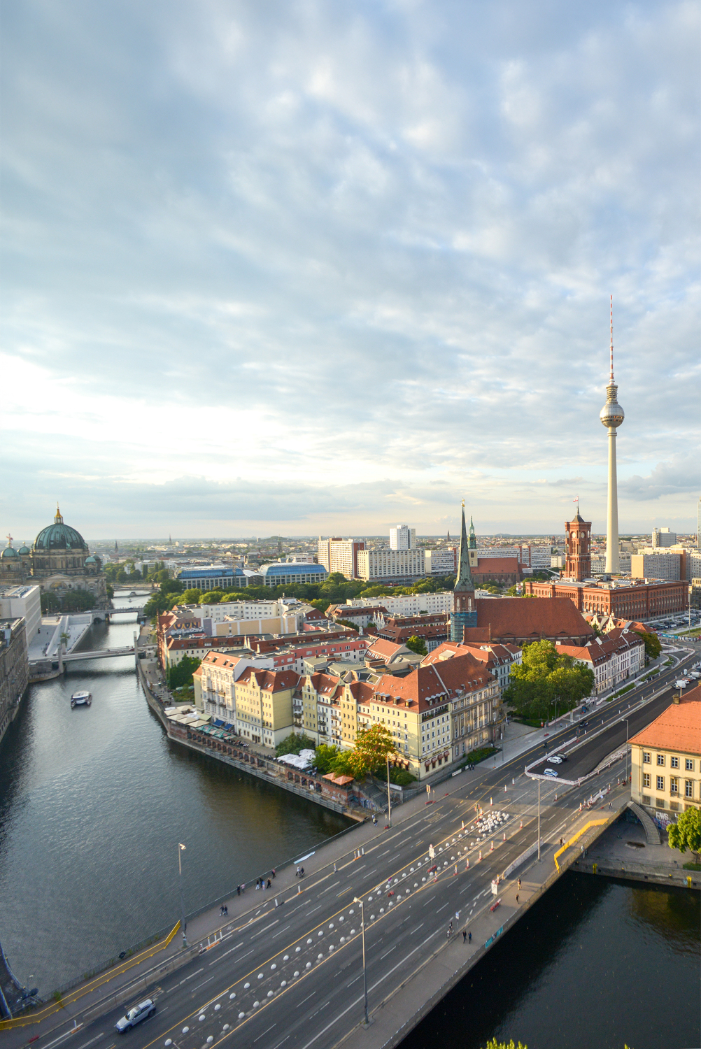 Blick auf die Berliner Mitte