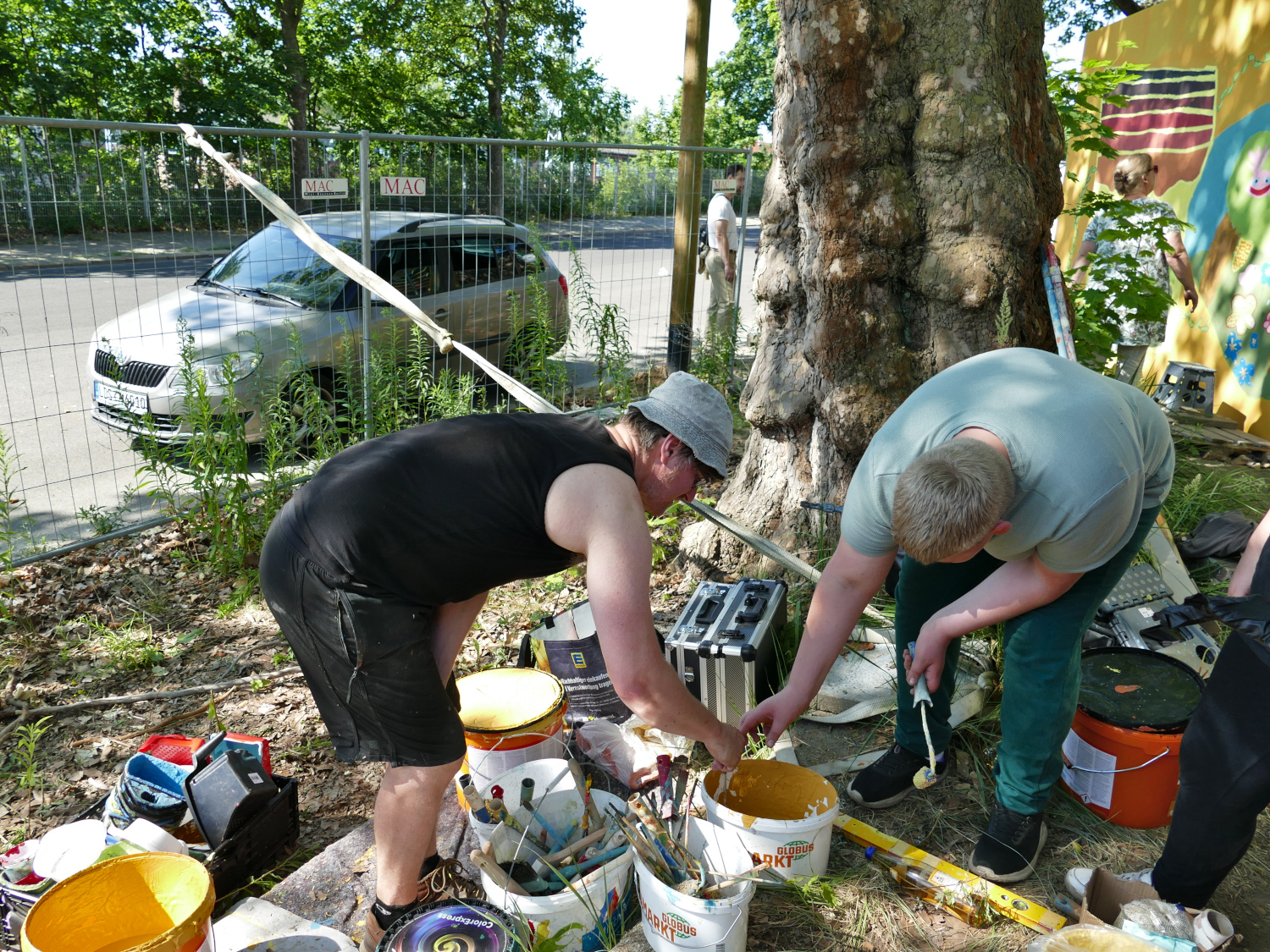 Spielplatz Gudrunstr Kidspark - Projektwoche