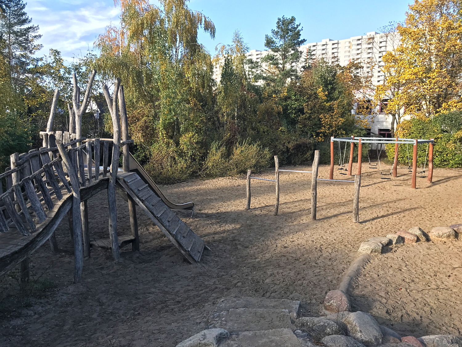 Veraltete Spielgeräte an der Märkischen Grundschule