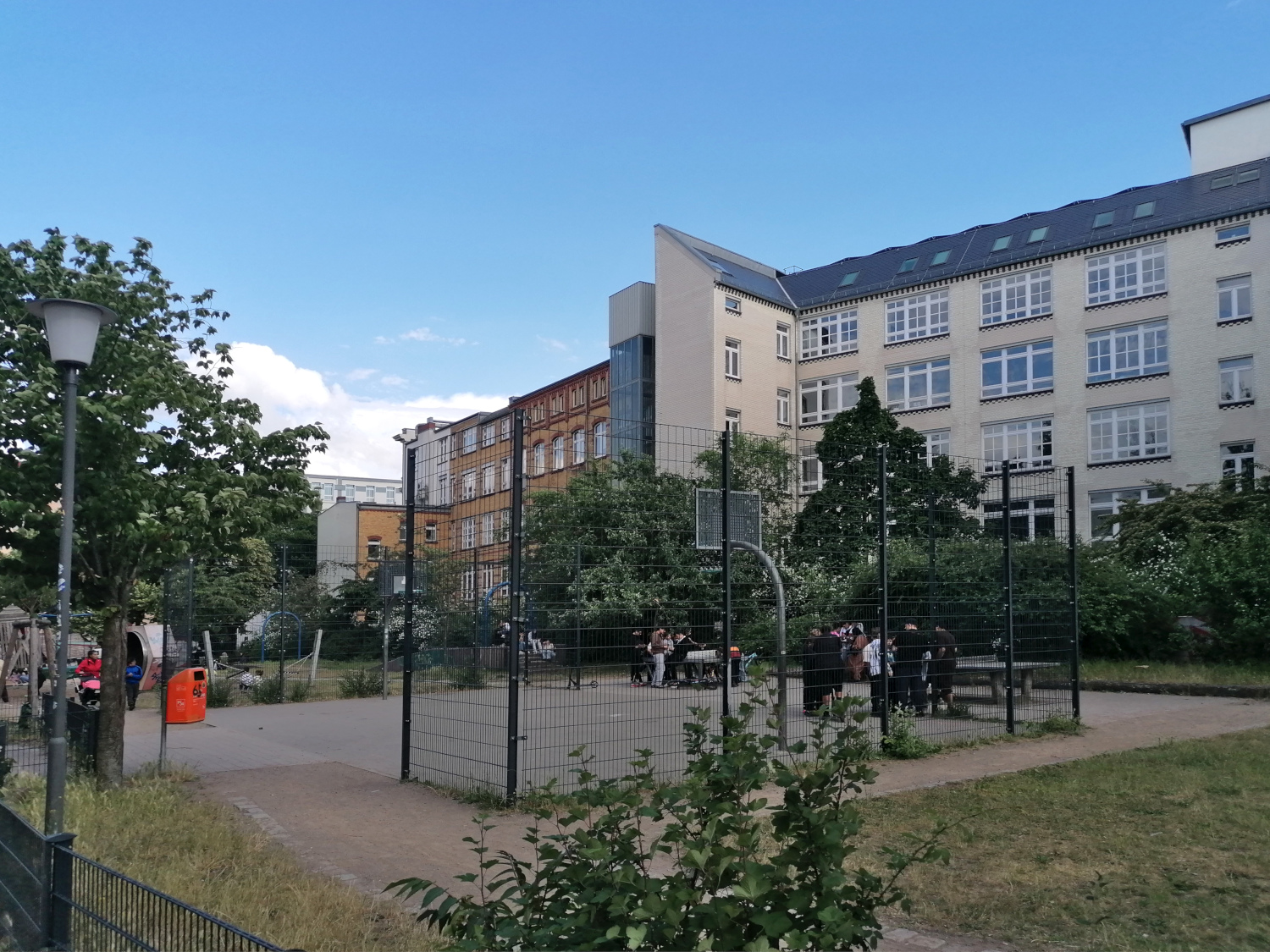 Untersuchungsraum Osloer Straße, Spiel- und Sportflächen am Grünzug zwischen Drontheimer- und Koloniestraße, 11.06.2026