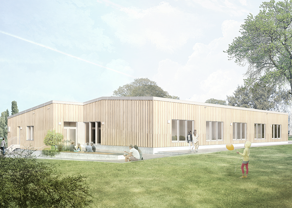 Perspektive zur Erweiterung der Jugendfreizeiteinrichtung Senfte 10