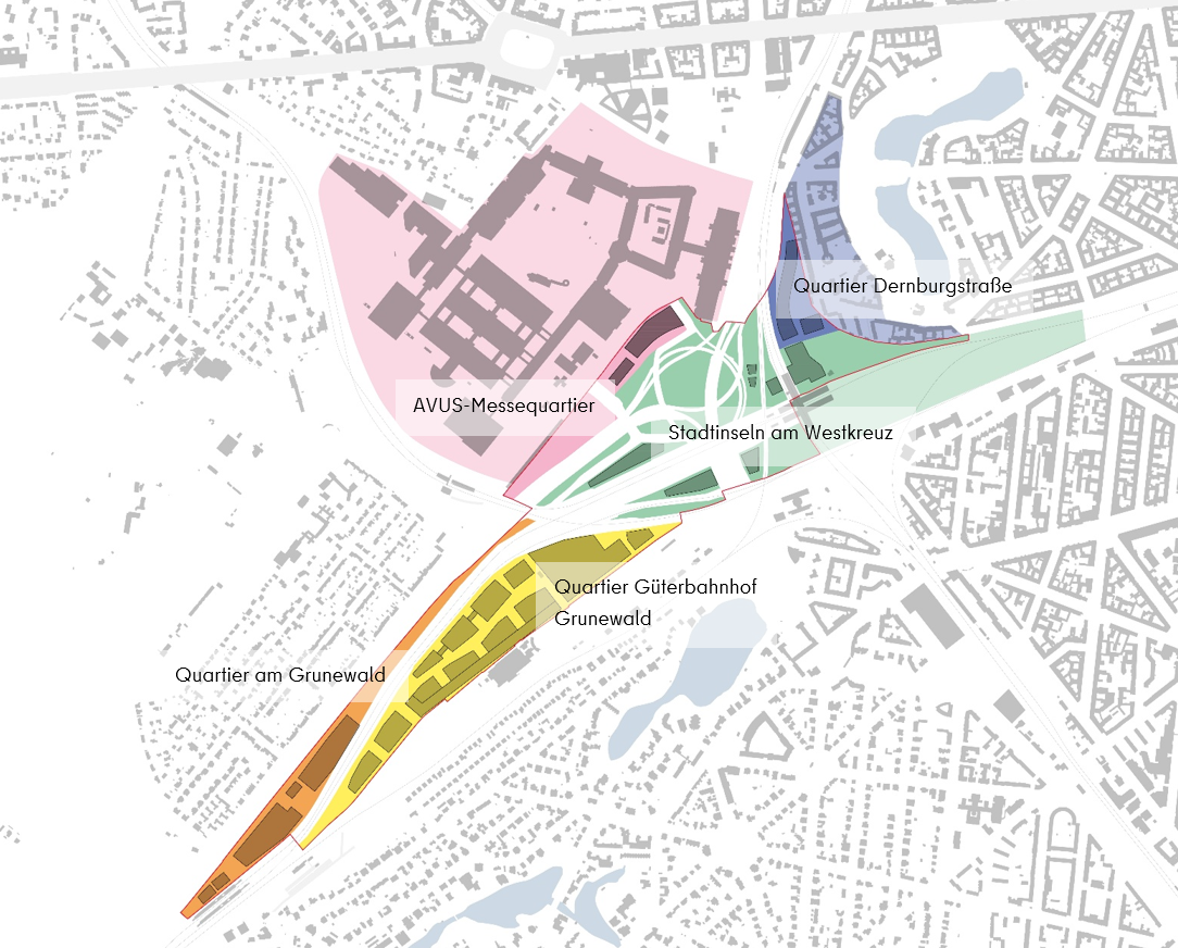Übersicht der Quartiere