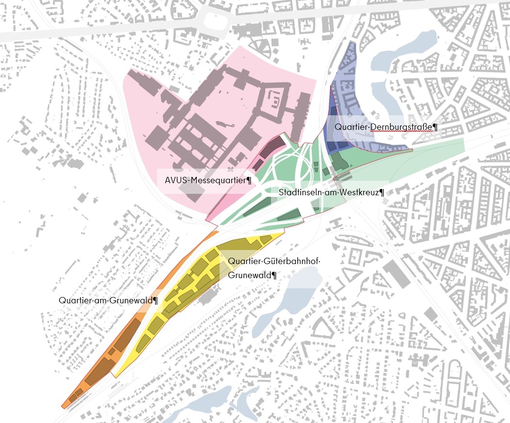 Übersicht der Quartiere