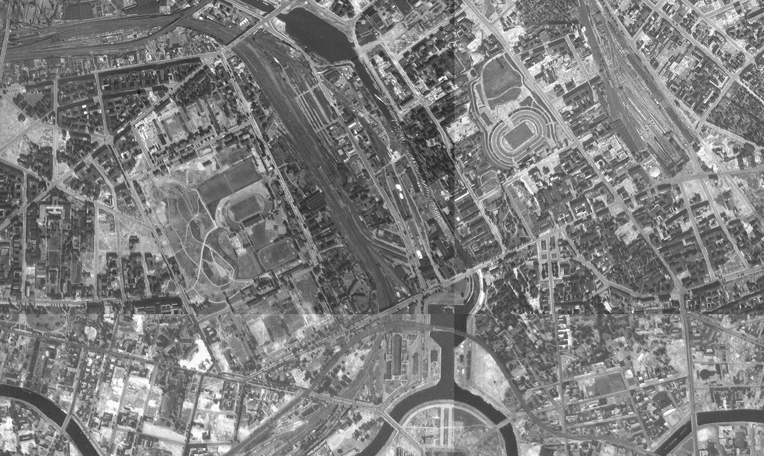 Luftbild 1953