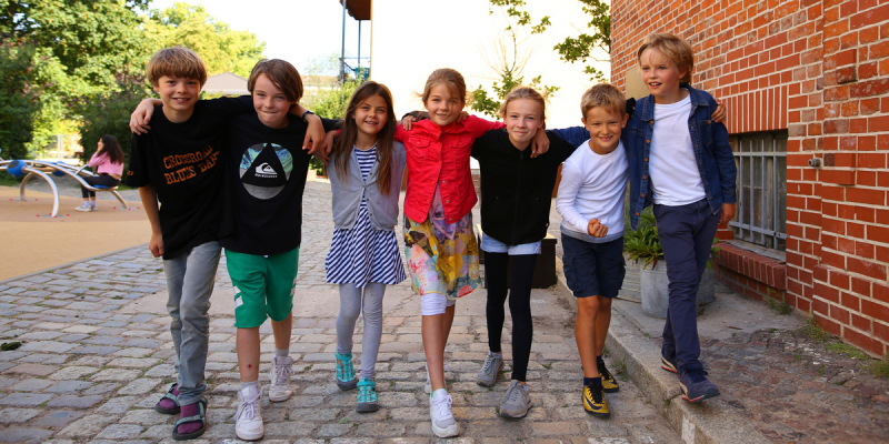 Schülerinnen und Schüler der Platanus Schule Berlin