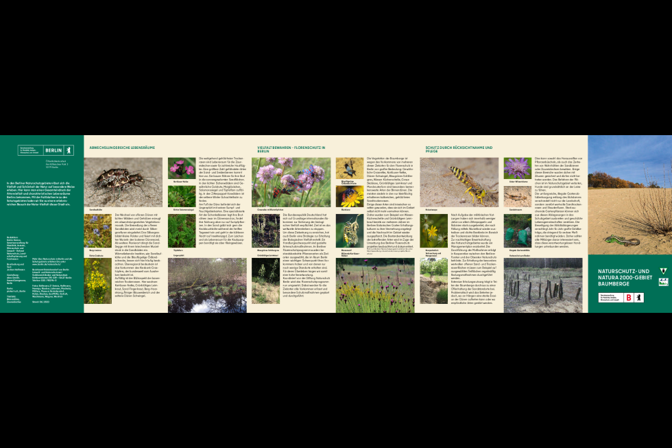 Naturschutz- und NATURA 2000-Gebiet Baumberge
