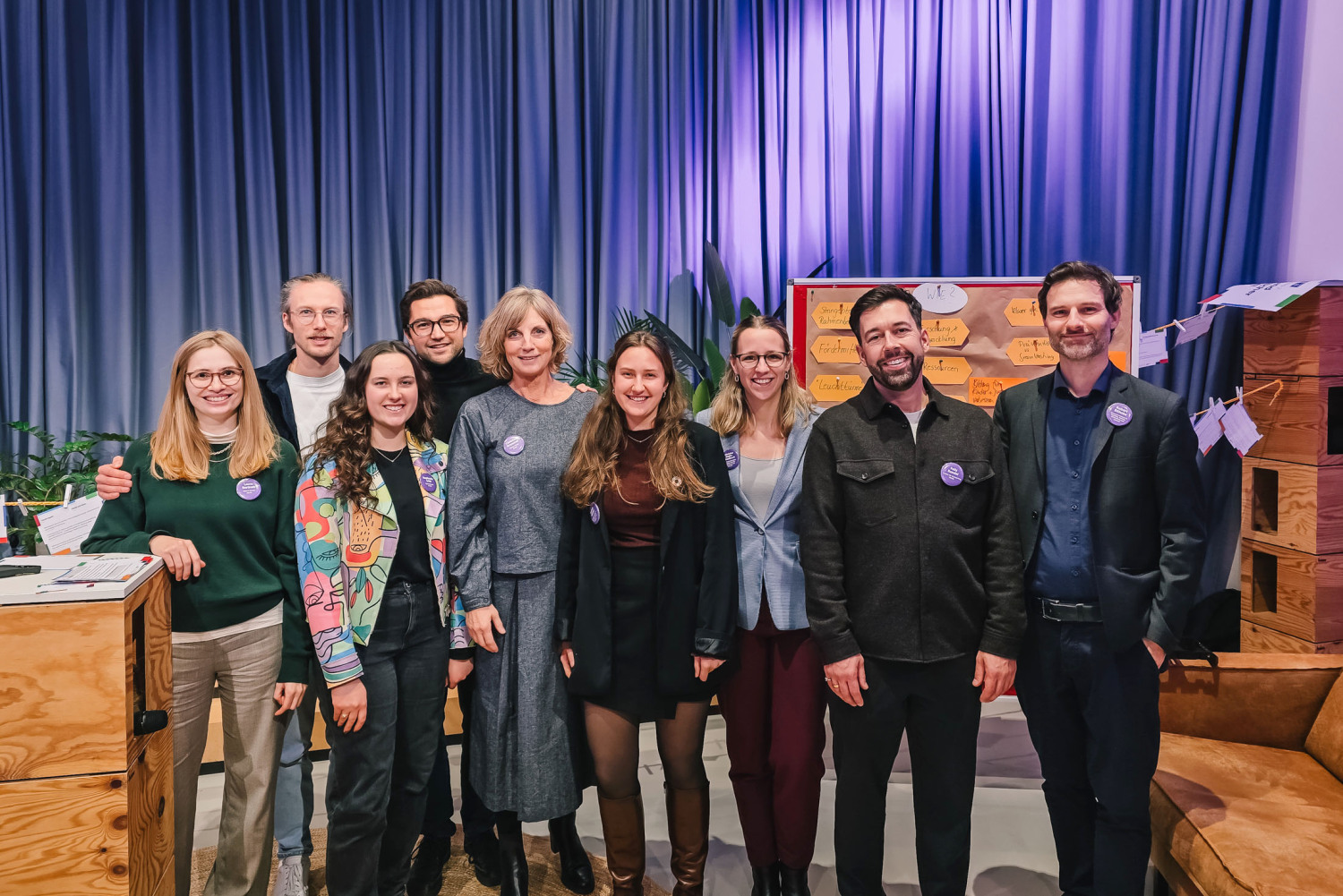 Das Projektteam von SenMVKU und Global Goals für Berlin e.V.